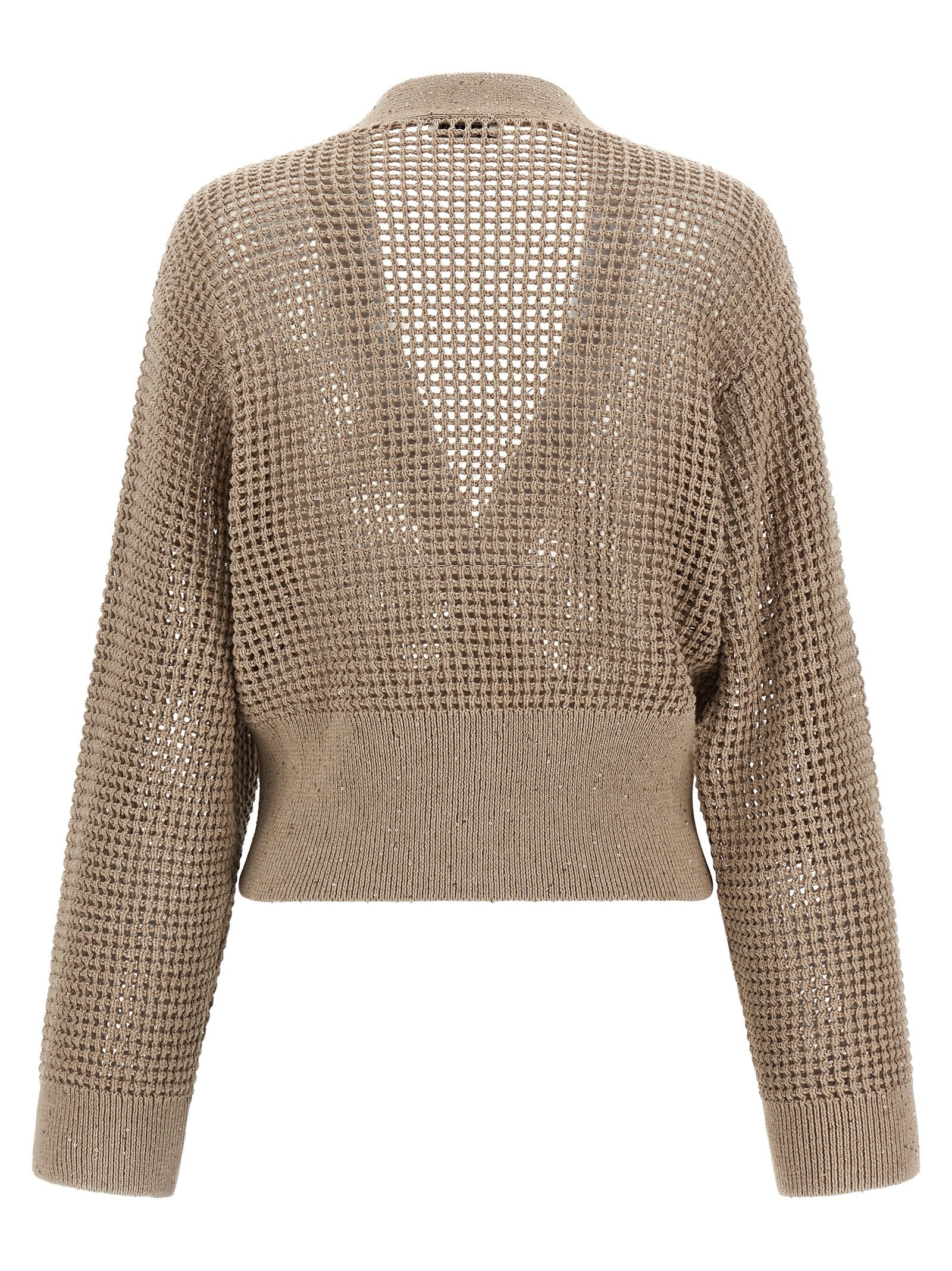 Brunello Cucinelli Women's Cadrigan Sequin Mesh