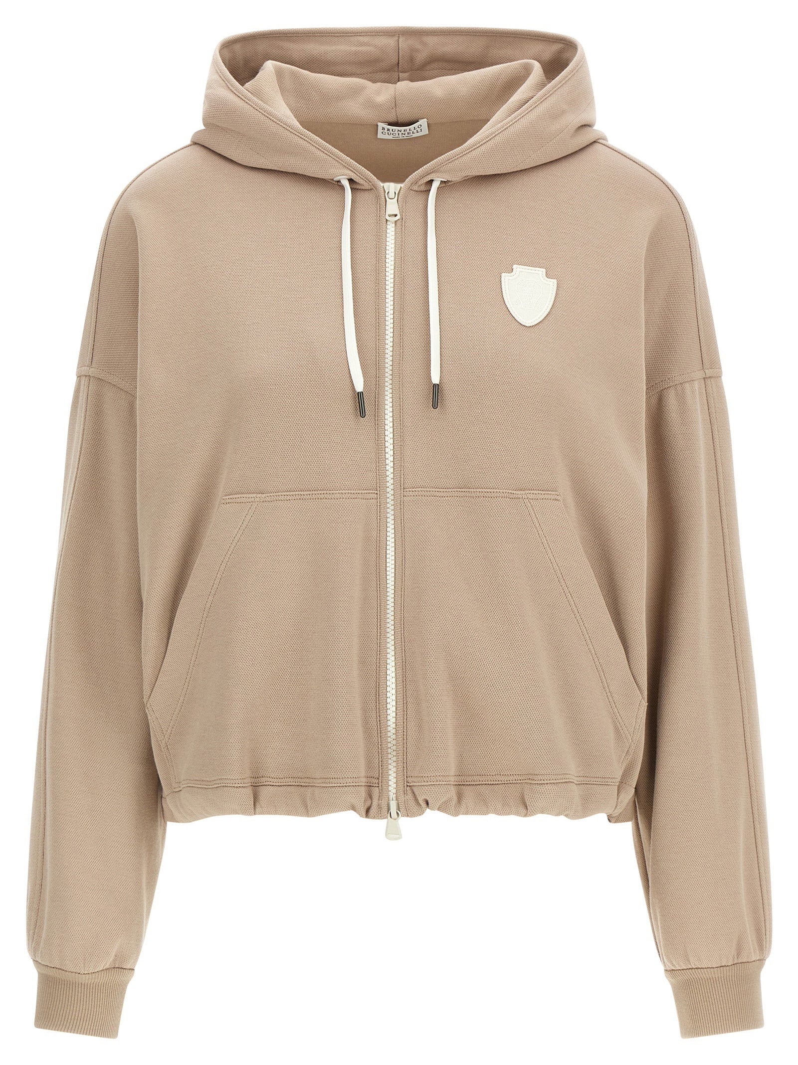 Brunello Cucinelli Women's Heraldic Coat Of Arms Hoodie