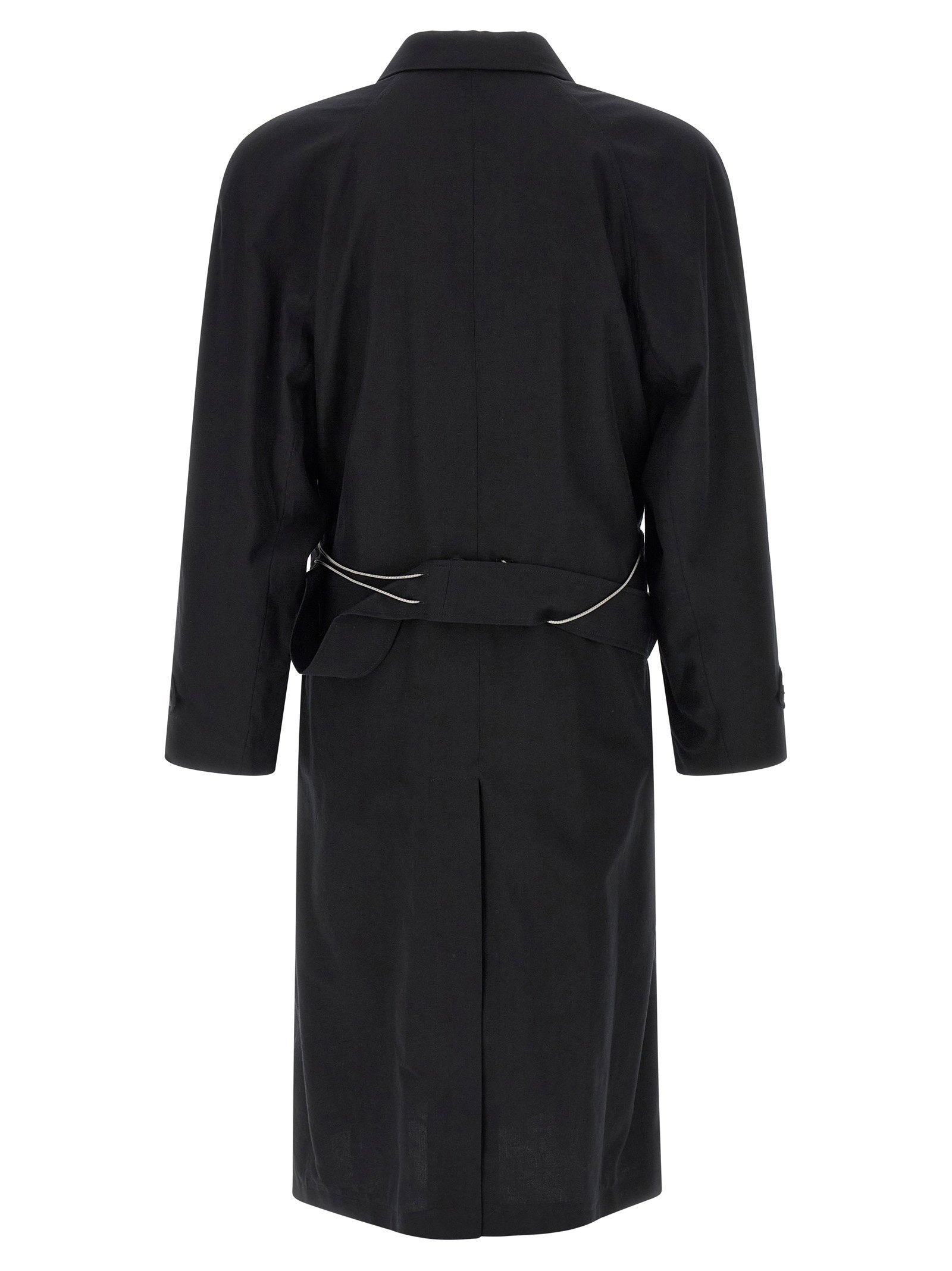 Magliano Men's Raglan Chic Realease Trench Coat