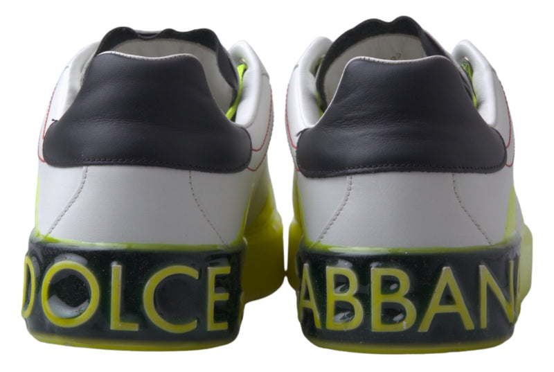 Dolce & Gabbana Sleek Portofino Low Top Leather Men's Sneakers