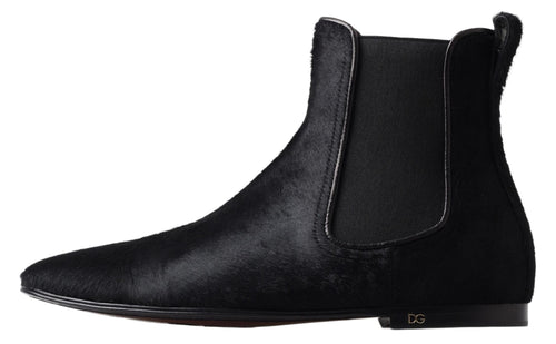 Dolce & Gabbana Elite Italian Leather Chelsea Men's Boots