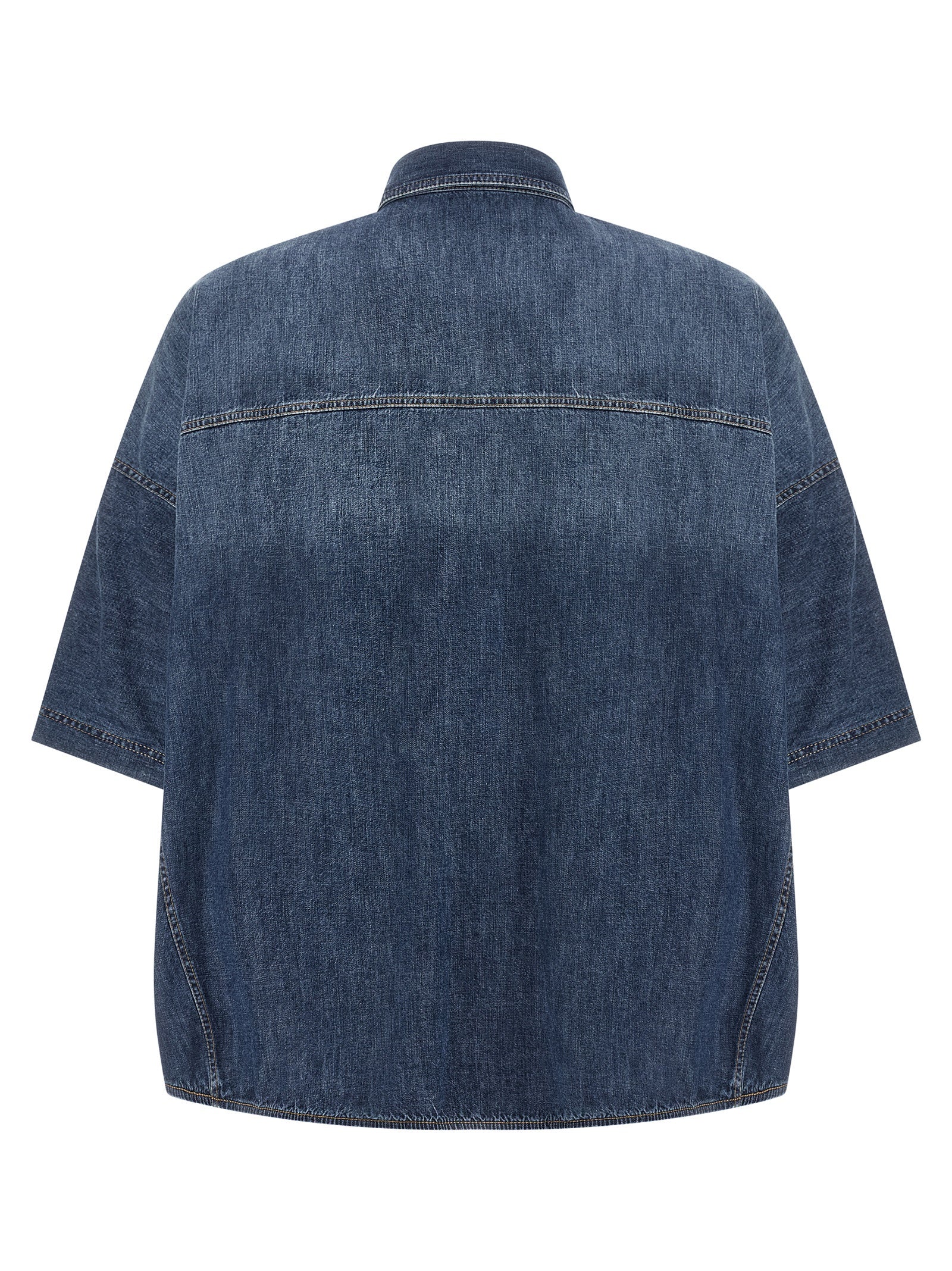 Brunello Cucinelli Women's Lightweight Denim Shirt