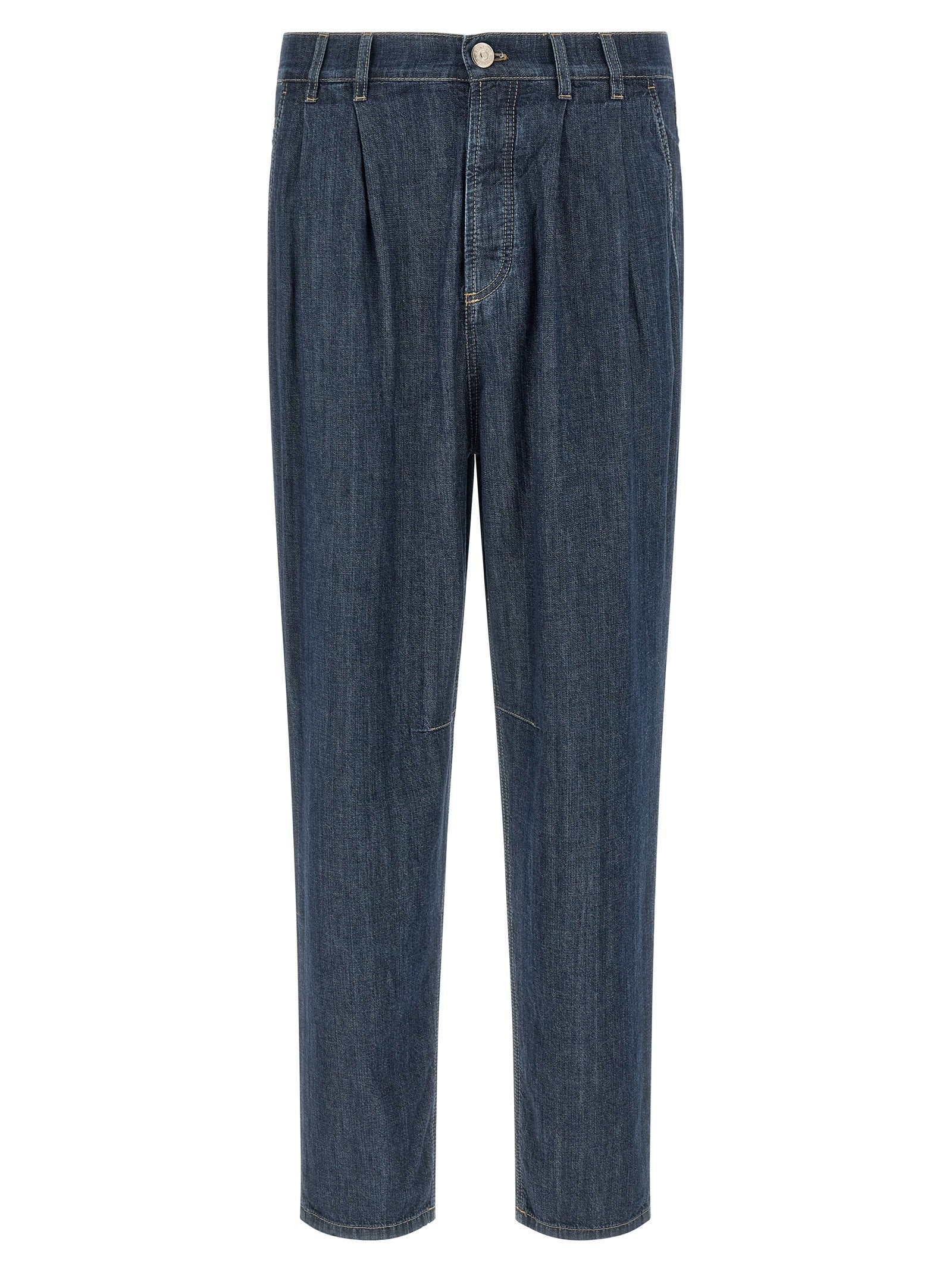 Brunello Cucinelli Men's Denim Pants