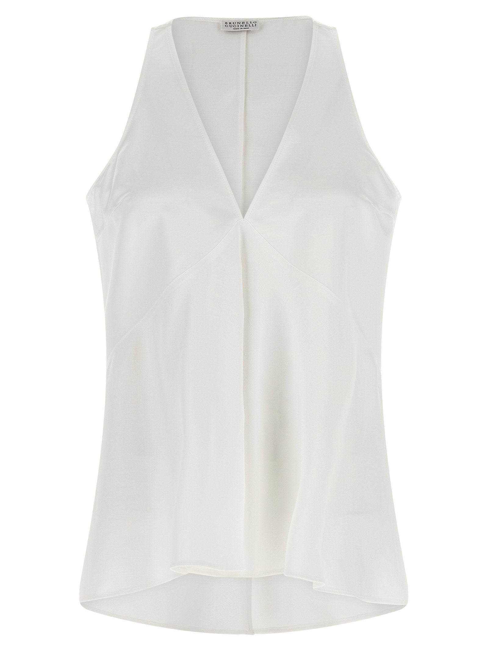 Brunello Cucinelli Women's Top Twill Fluid