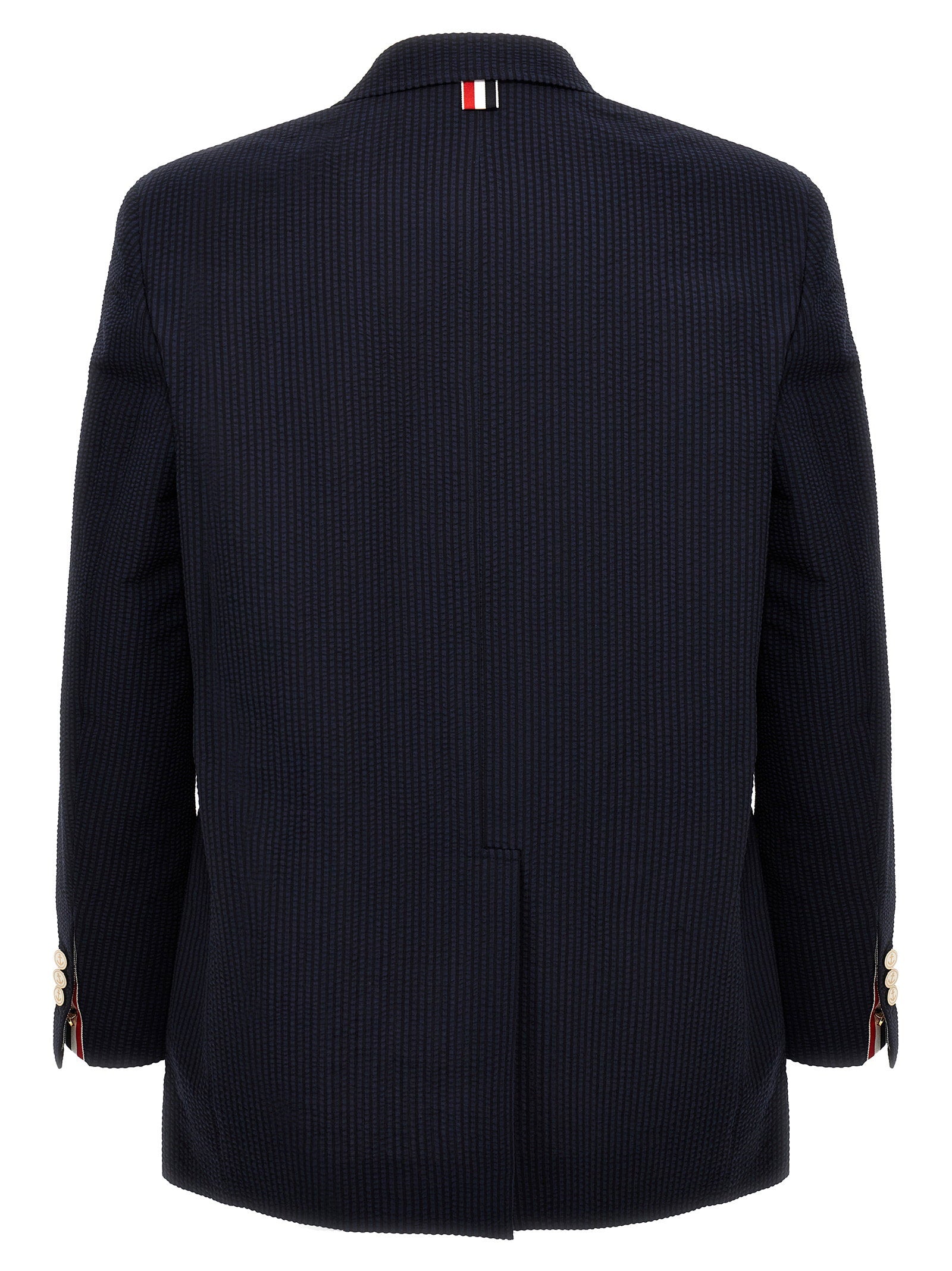 Thom Browne Men's Single-Breasted Seersucker Blazer