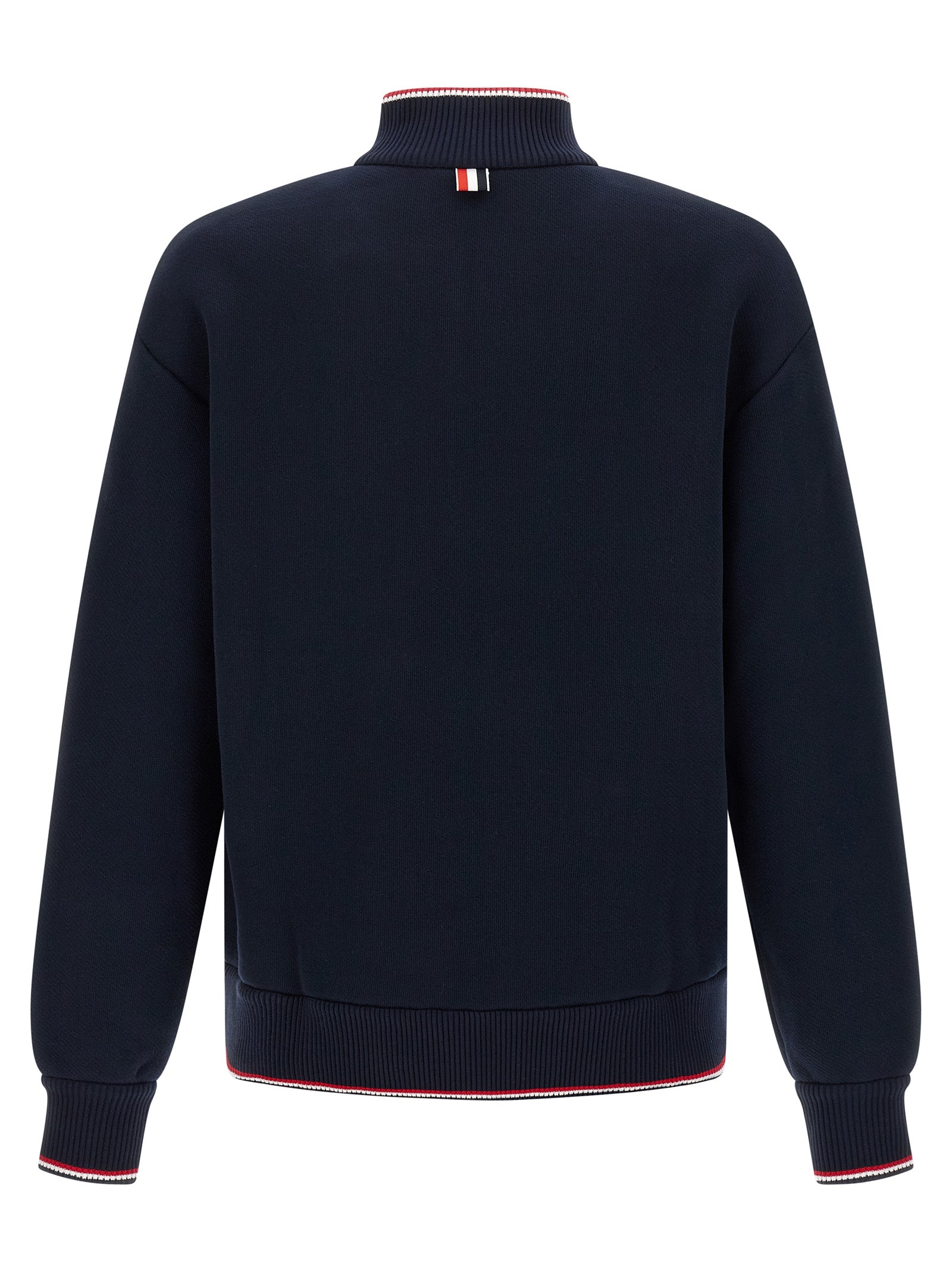 Thom Browne Men's Rwb Piping Sweatshirt