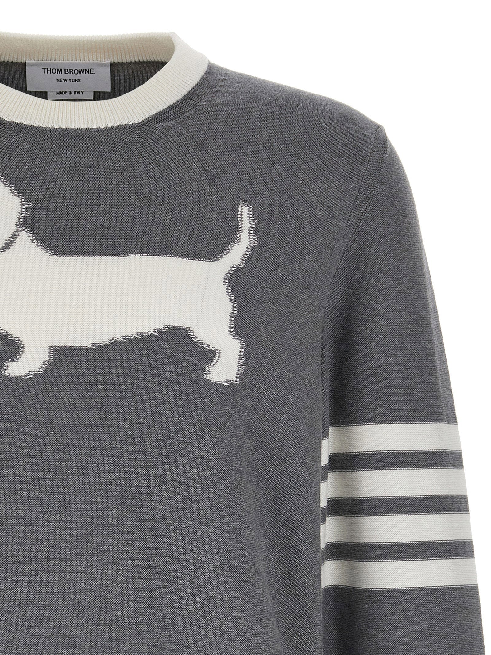 Thom Browne Men's 4-Bar Hector Sweater