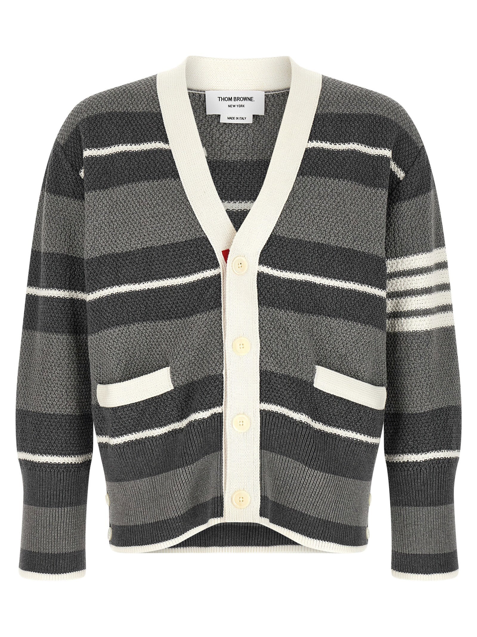 Thom Browne Men's Striped Cardigan