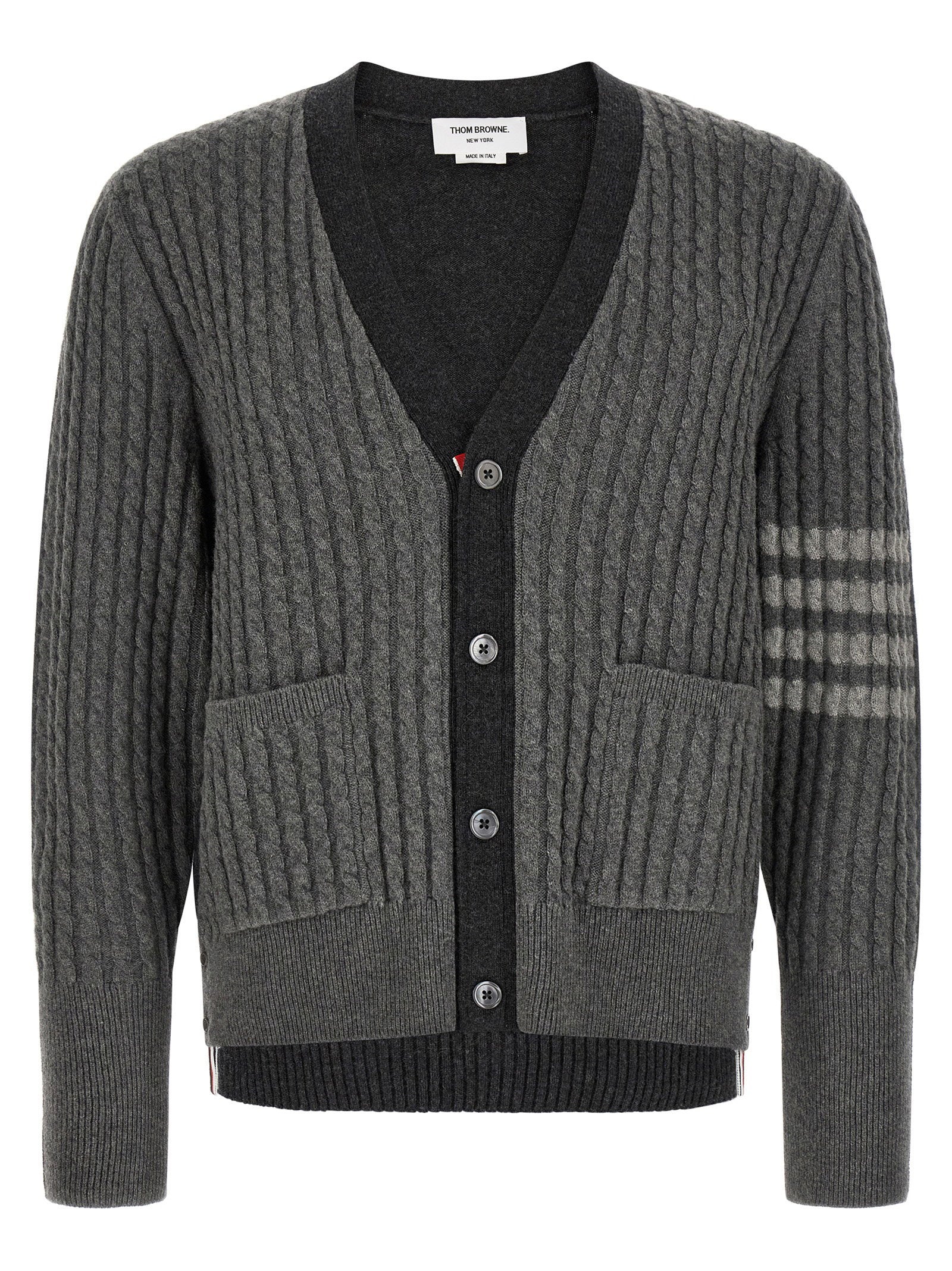 Thom Browne Men's 2-In-1 Trompe Lœil Cardigan
