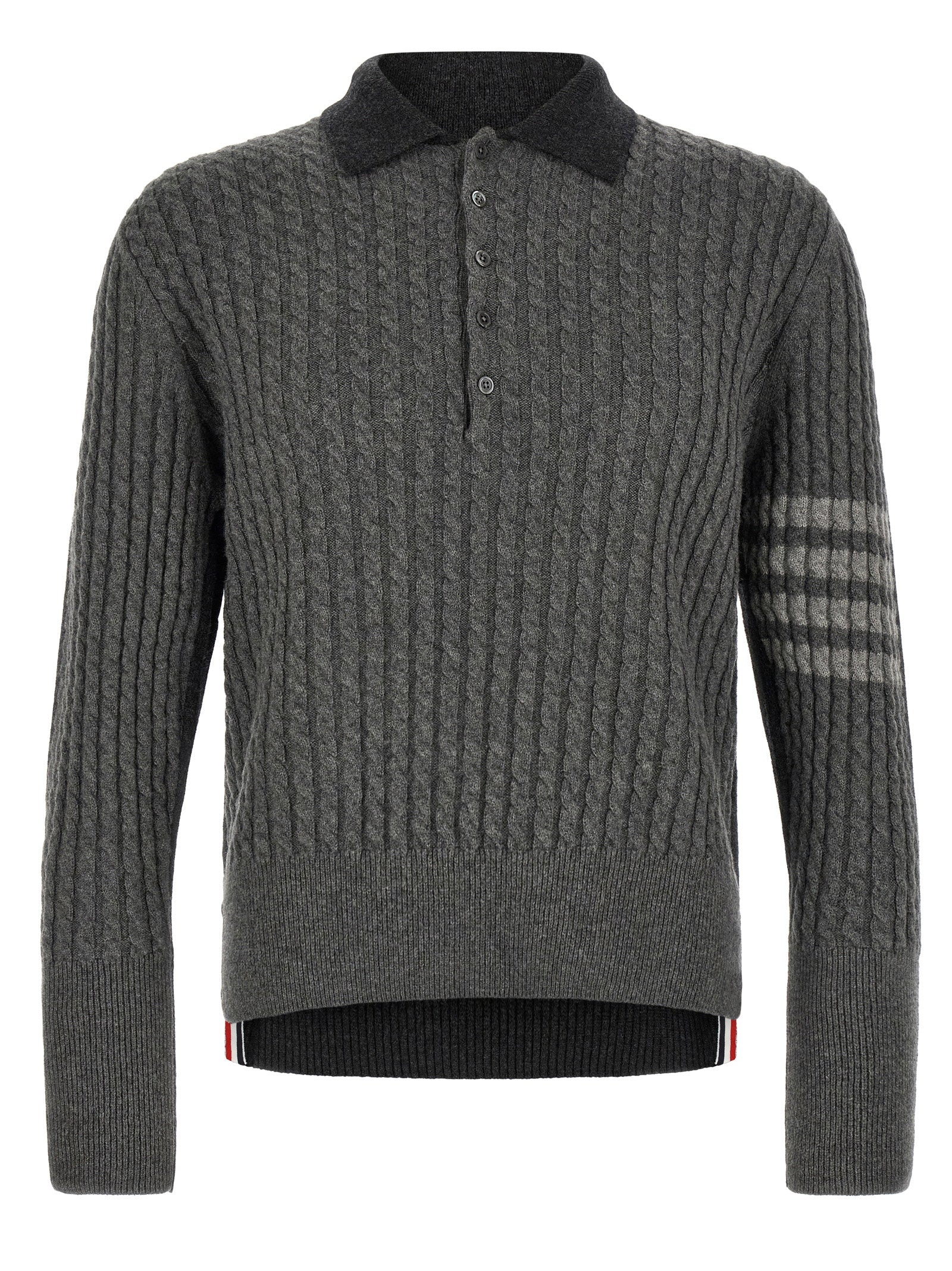 Thom Browne Men's 2-In-1 Trompe Loeil Polo Shirt