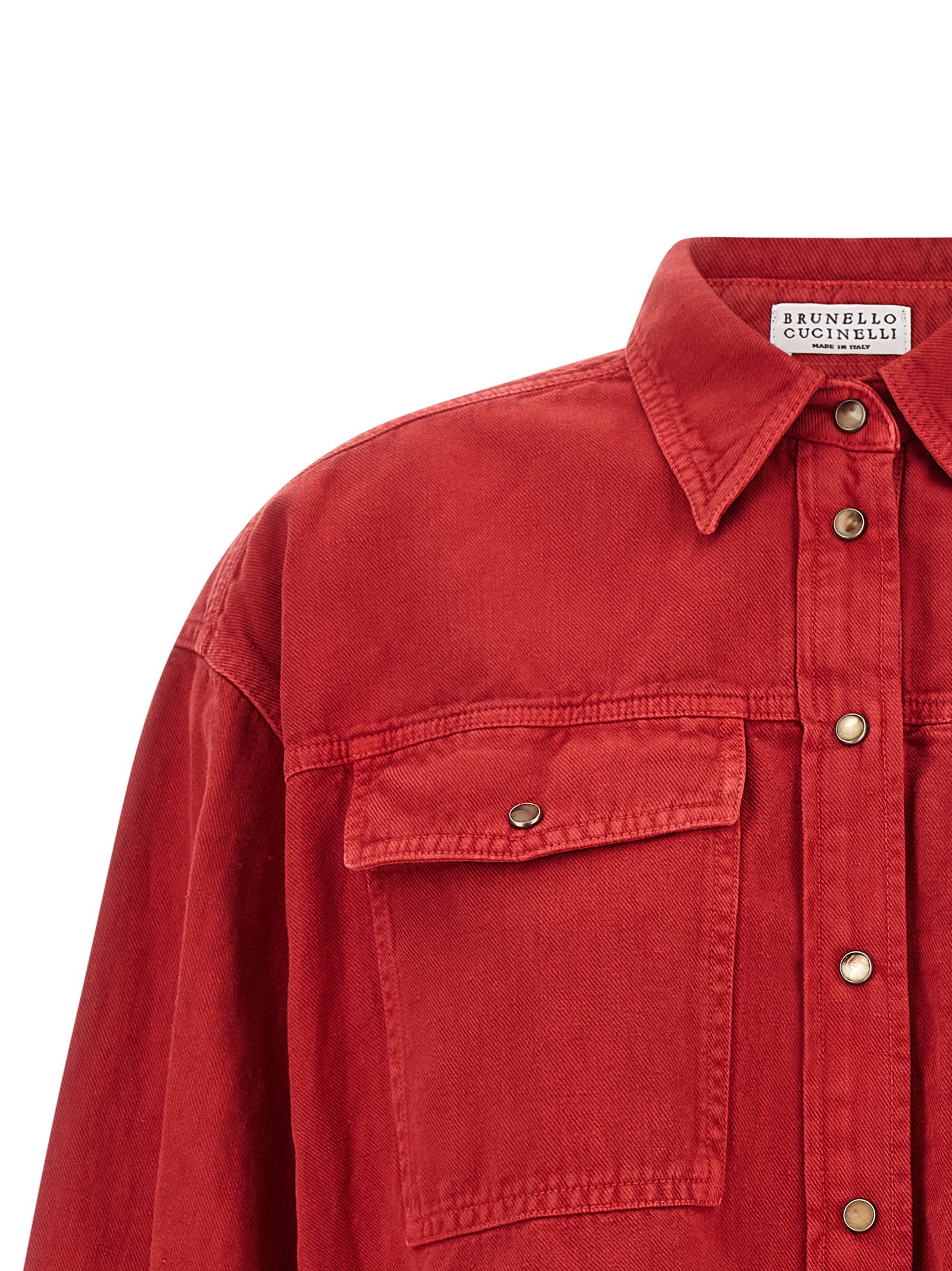 Brunello Cucinelli Women's Cotton And Linen Shirt