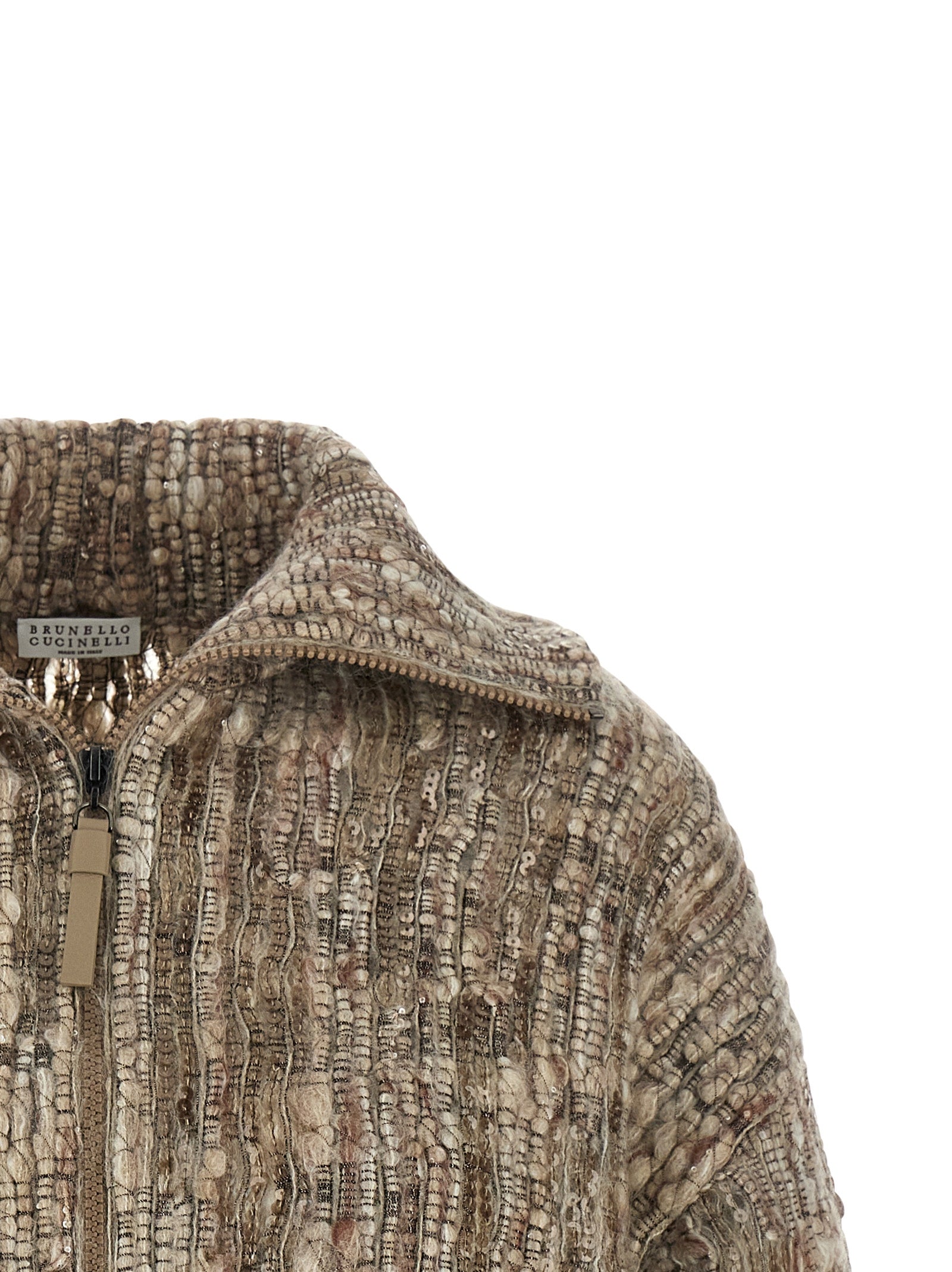Brunello Cucinelli Women's Tweed Cardigan
