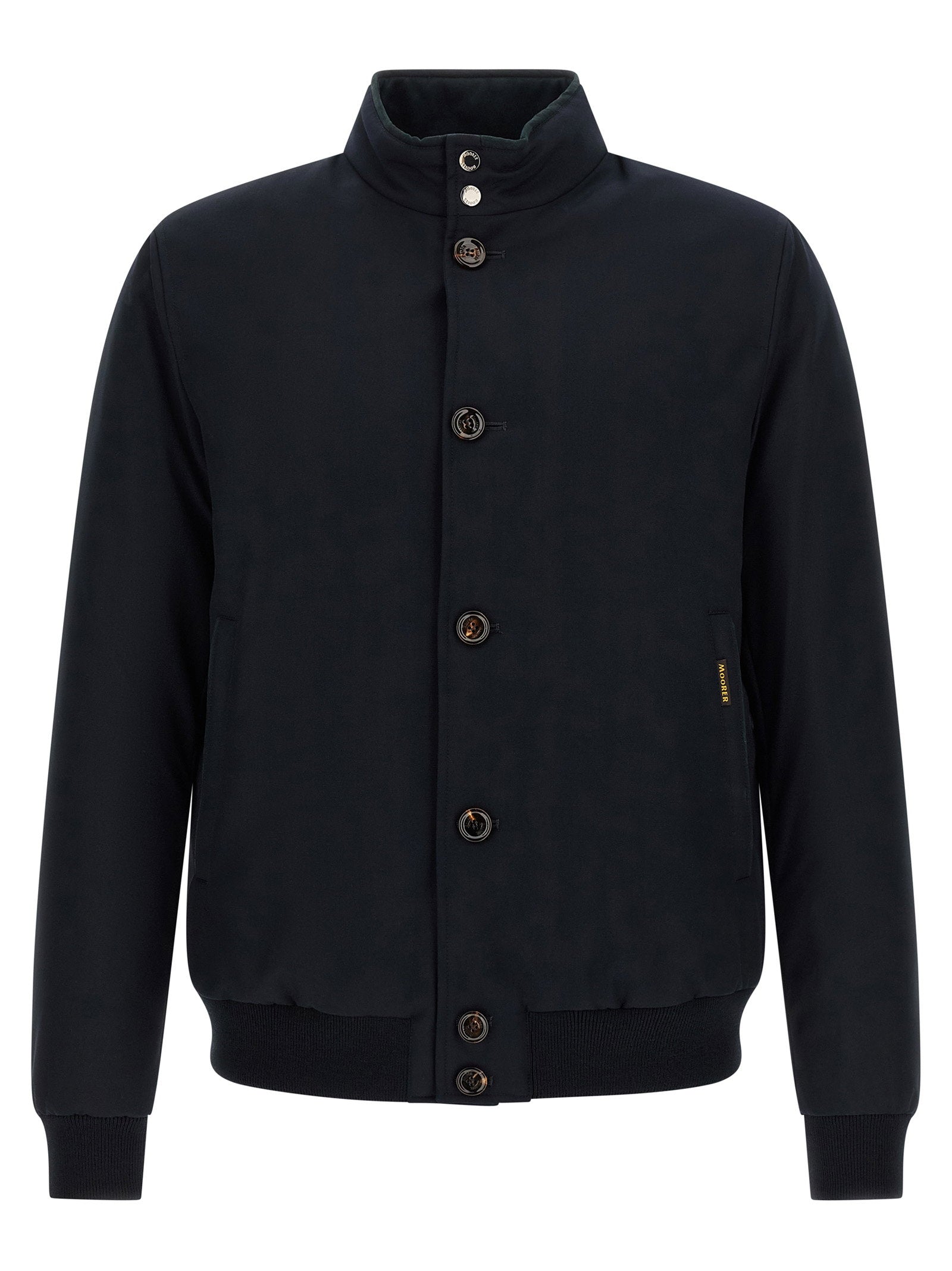 Moorer Men's Janos Bomber Jacket - Acqua Line