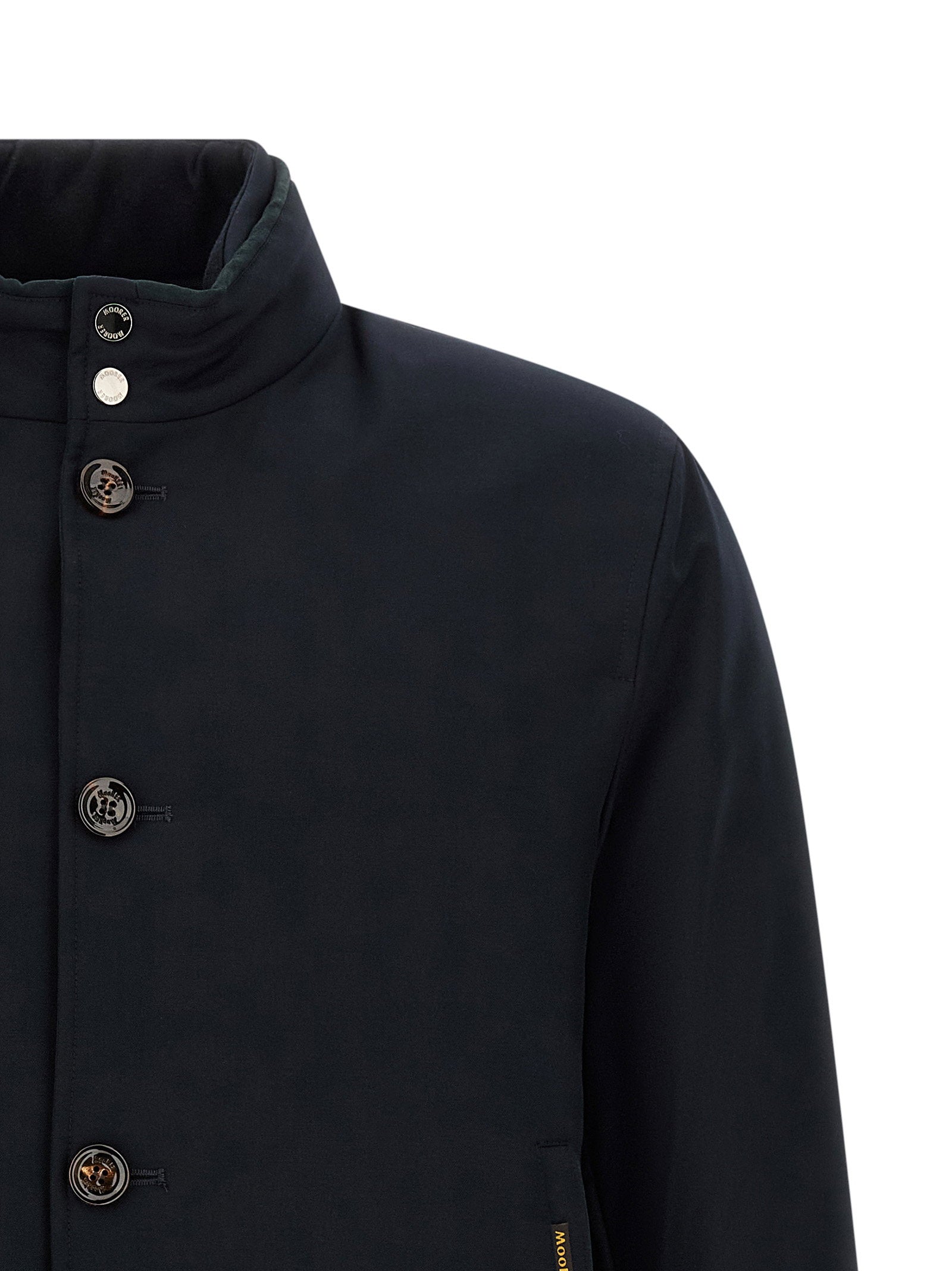Moorer Men's Janos Bomber Jacket - Acqua Line