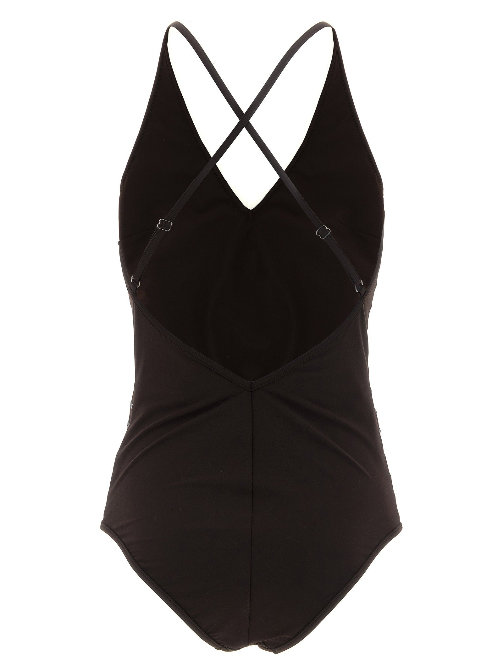 Brunello Cucinelli Women's Dazzling Stripes One-Piece Swimsuit