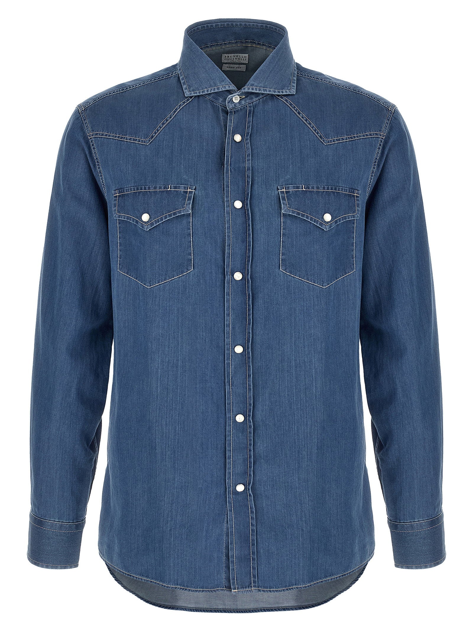 Brunello Cucinelli Men's Texan Shirt