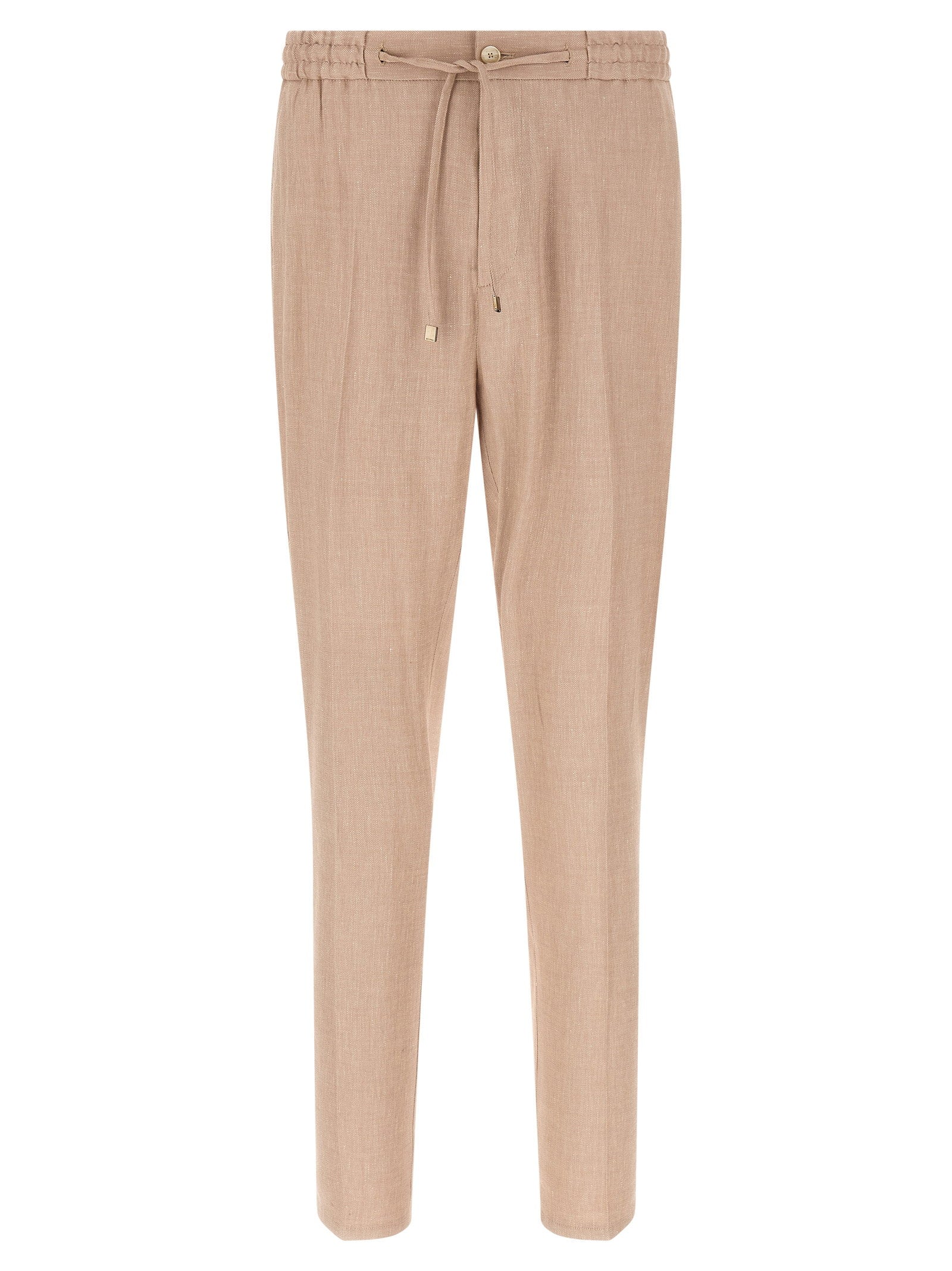 Etro Men's Flamed Linen Joggers