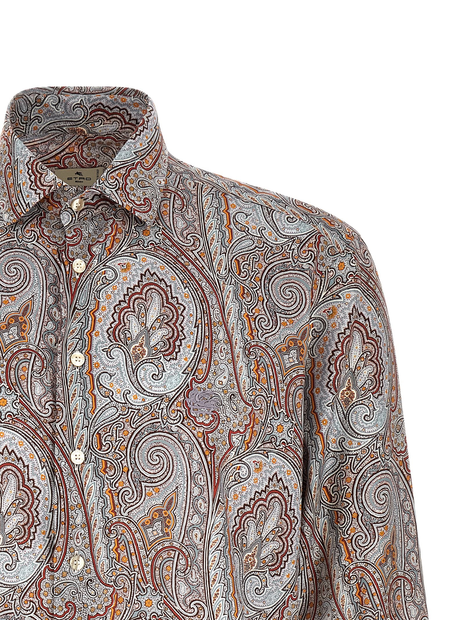 Etro Men's Floral Paisley Shirt