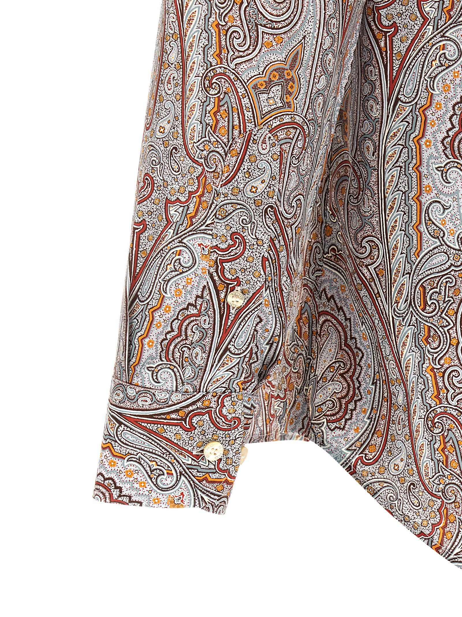 Etro Men's Floral Paisley Shirt