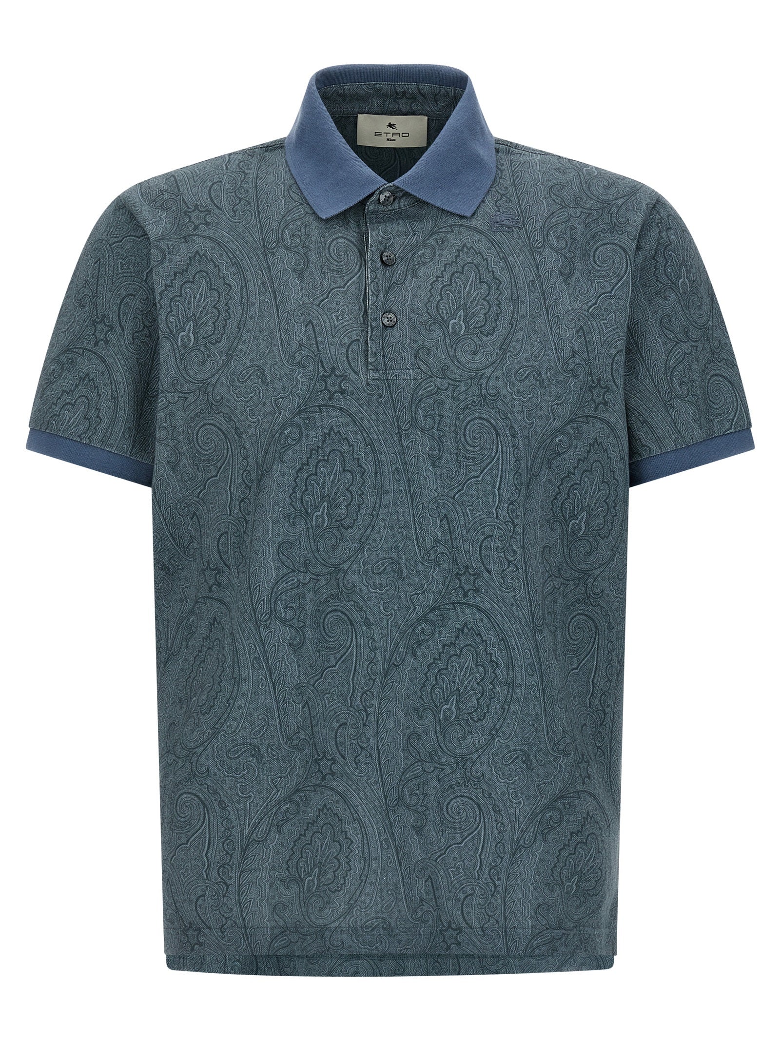 Etro Men's Paisley Polo Shirt