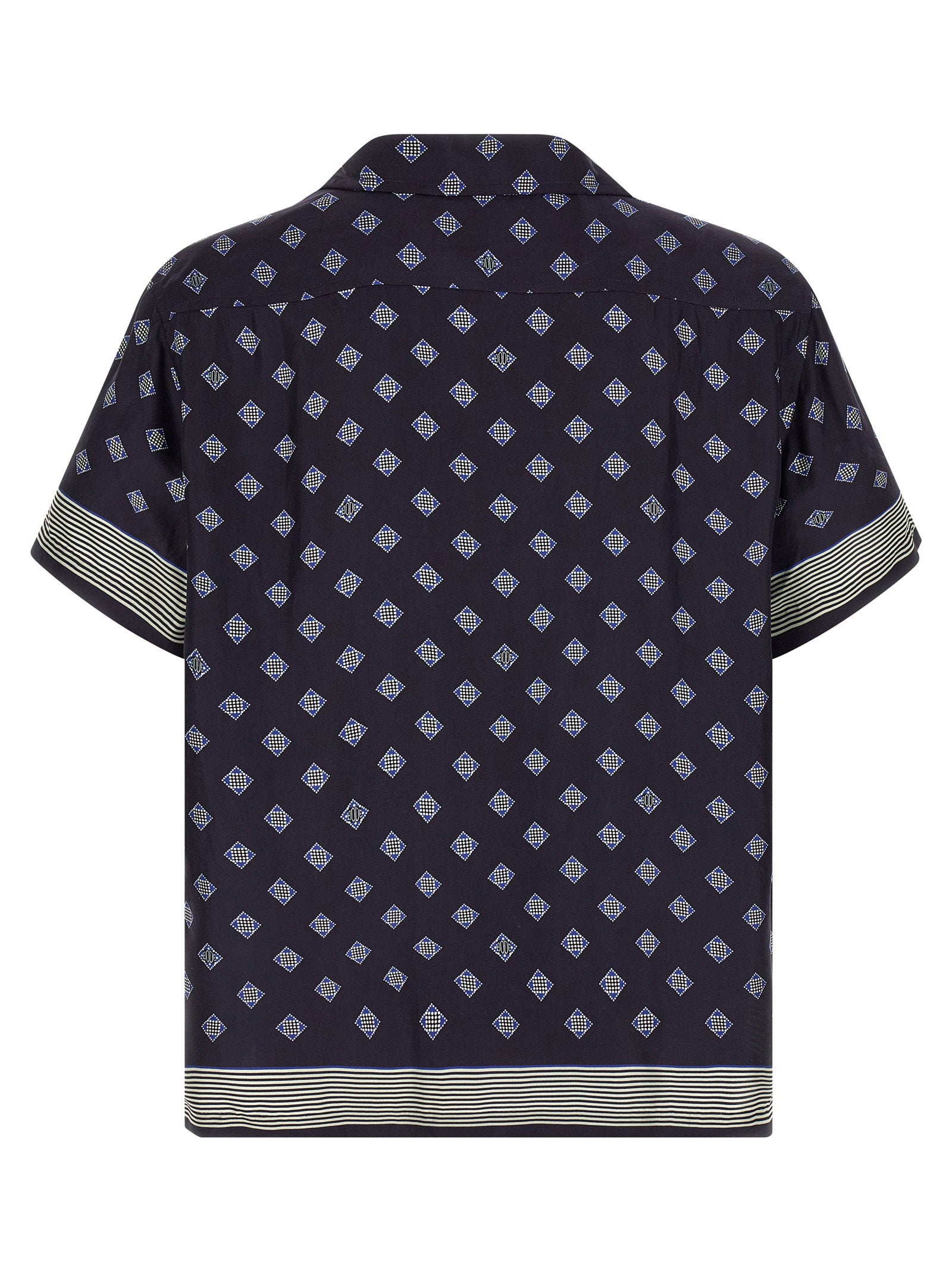 Bode Men's Foyer Diamond Shirt