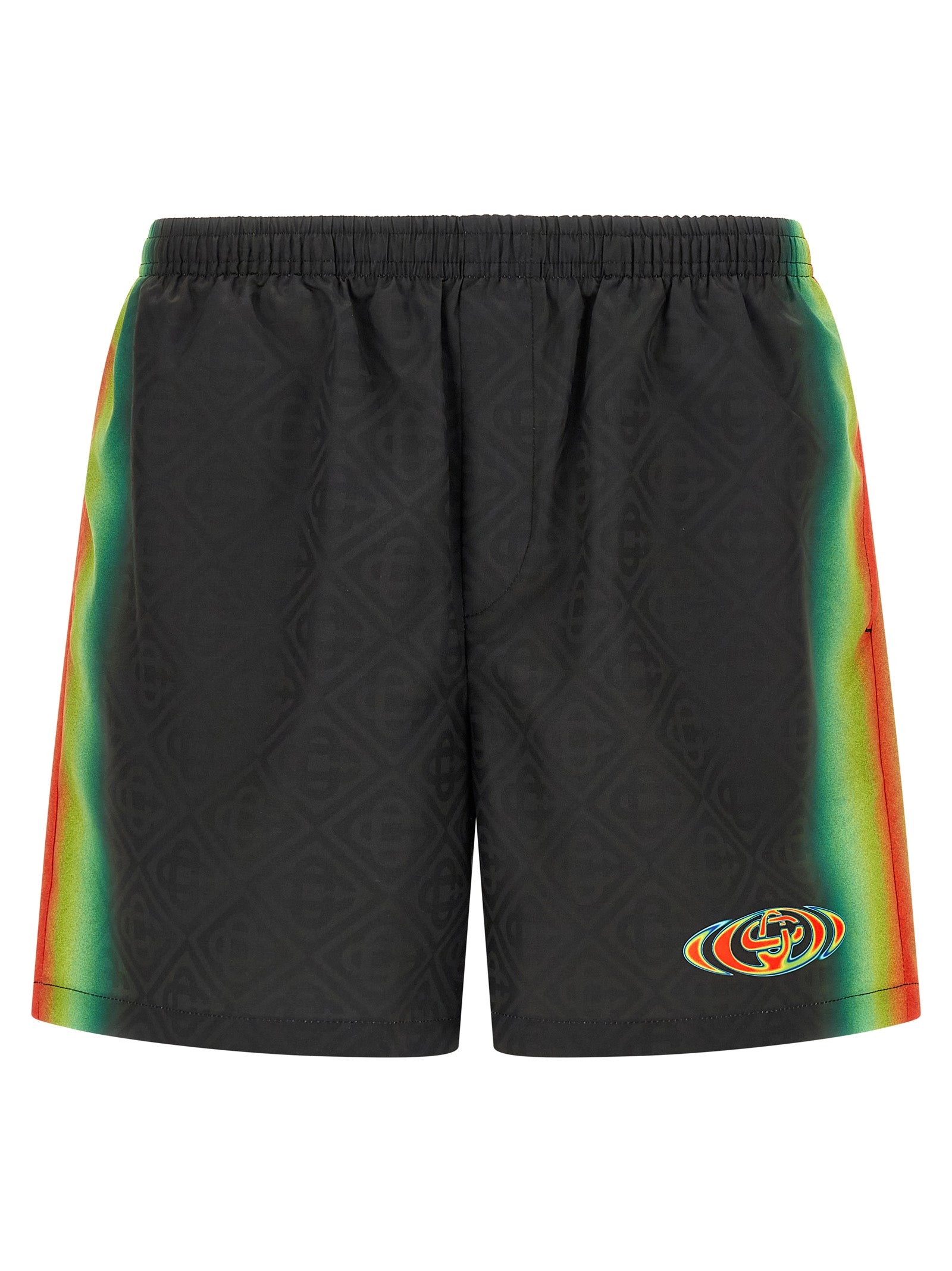 Casablanca Men's Jacquard Logo Swimsuit