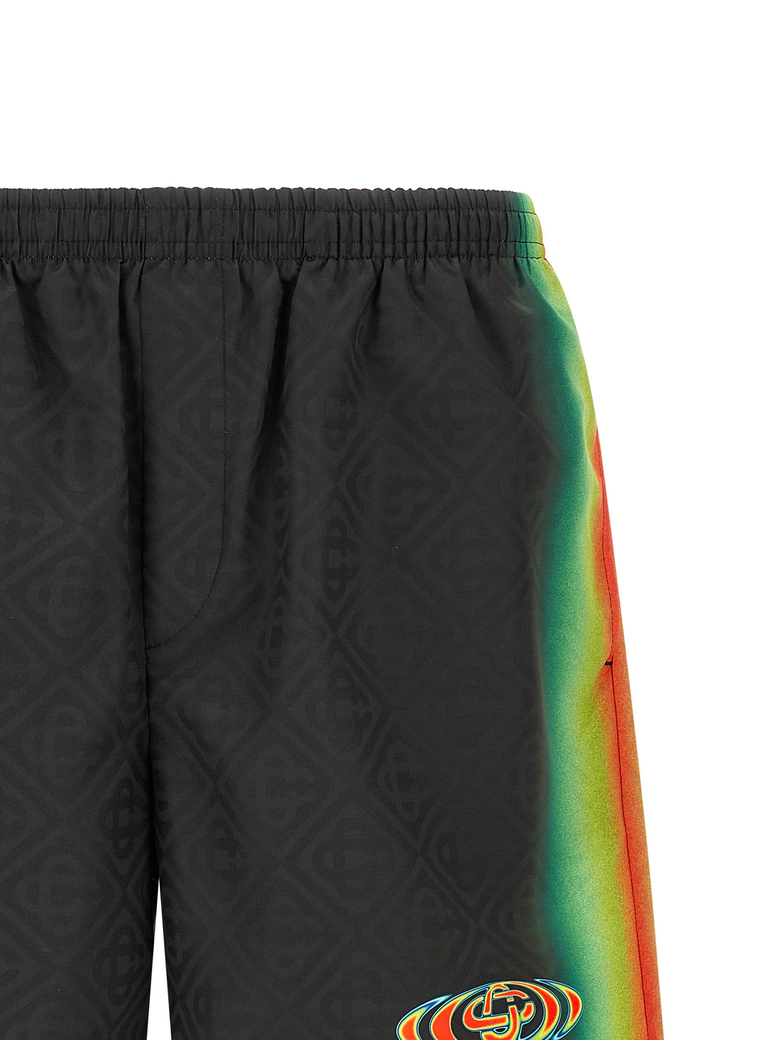 Casablanca Men's Jacquard Logo Swimsuit