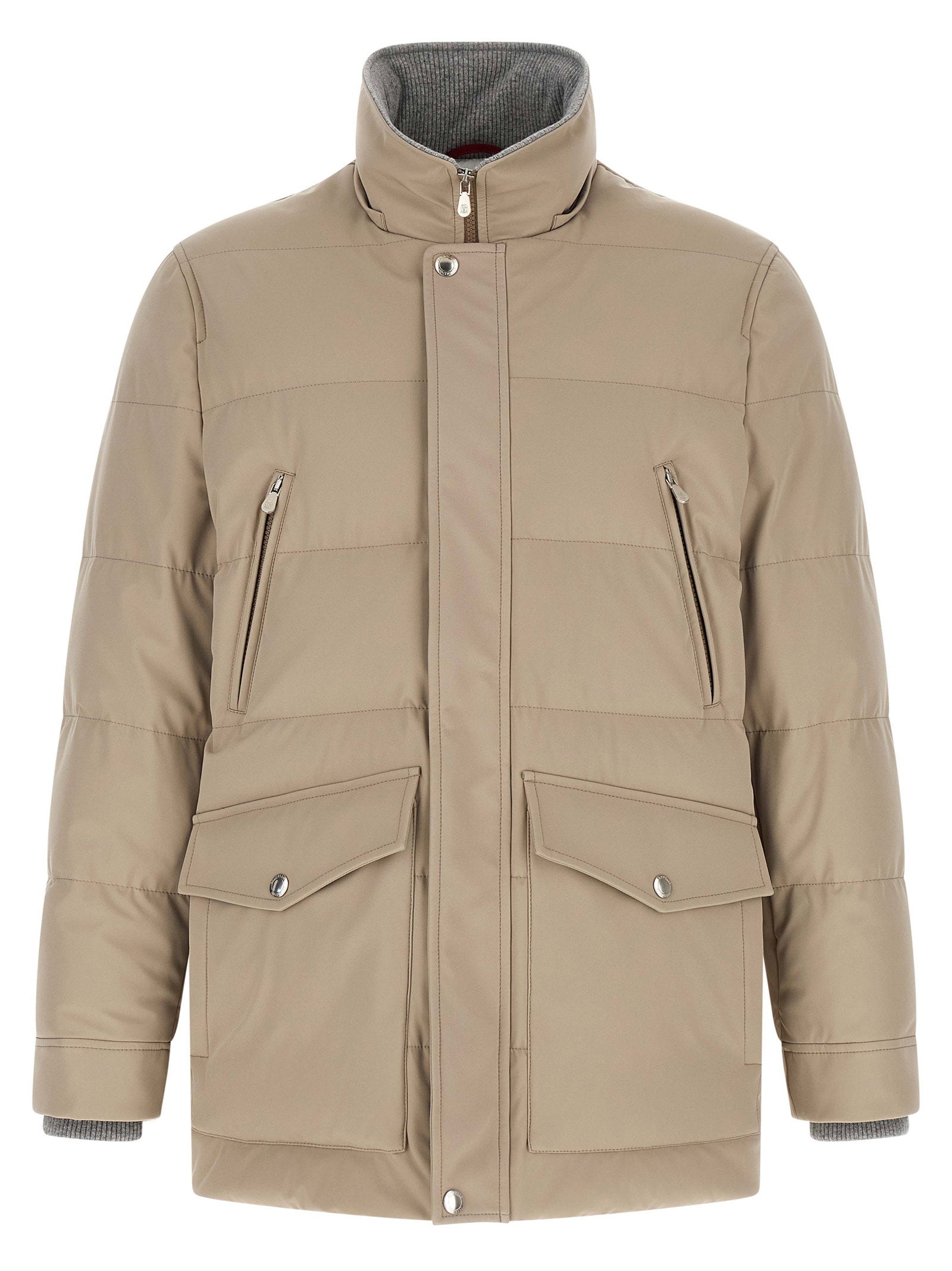 Brunello Cucinelli Men's Quilted Parka