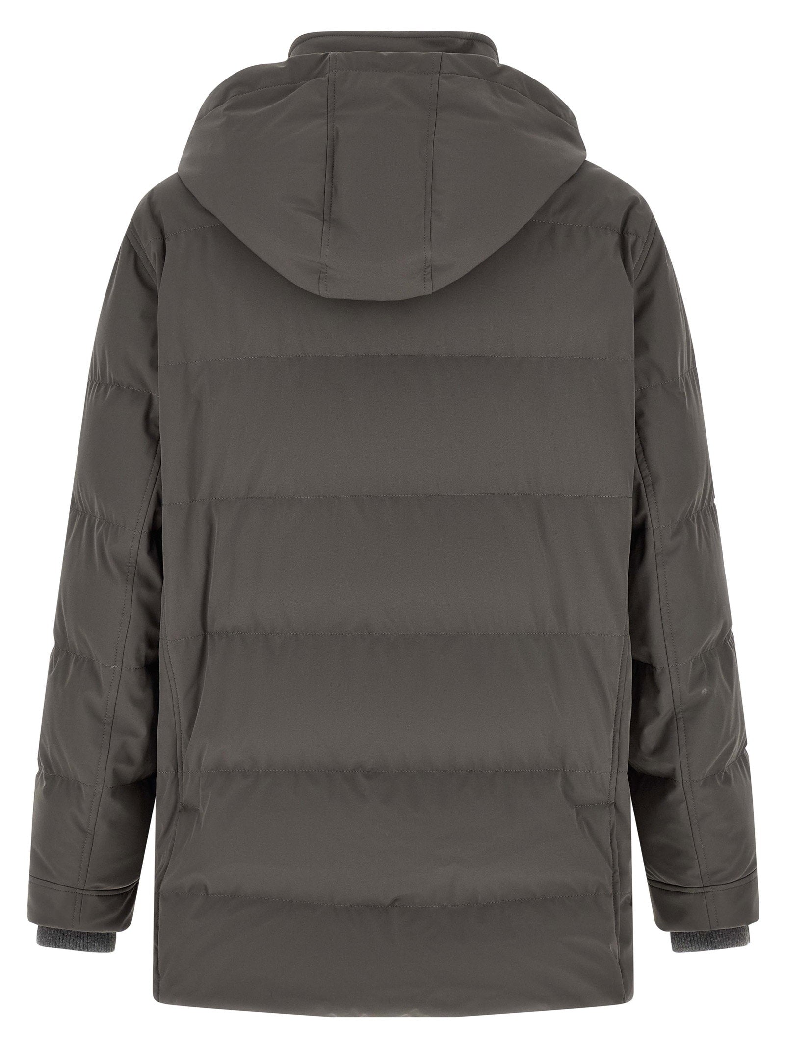 Brunello Cucinelli Men's Quilted Parka