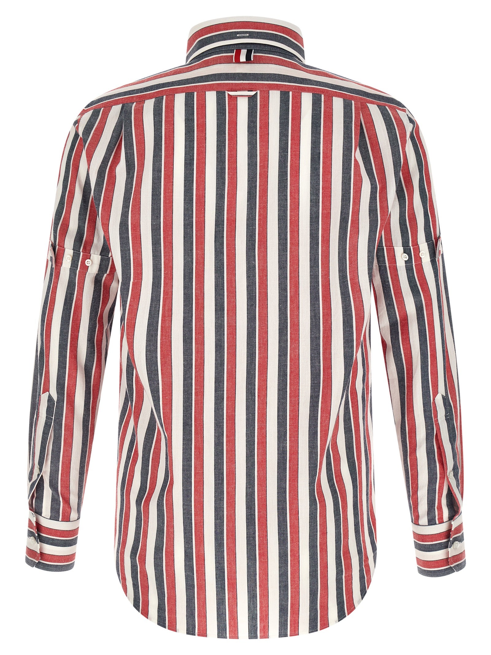 Thom Browne Men's Madras Cotton Shirt