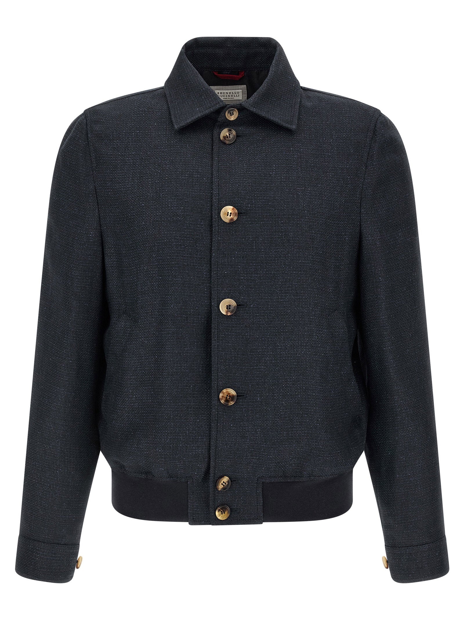 Brunello Cucinelli Men's Linen Blend Jacket