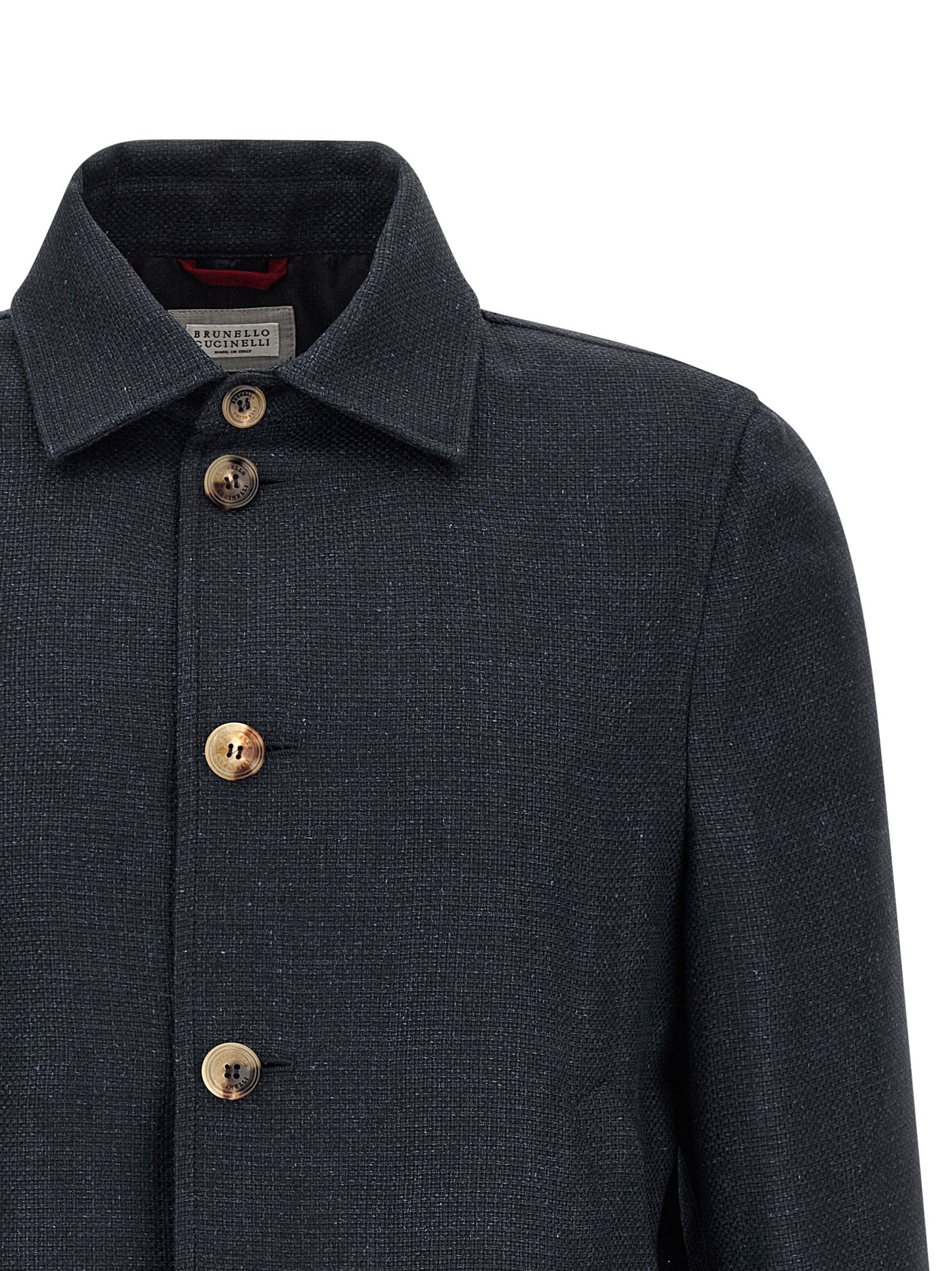 Brunello Cucinelli Men's Linen Blend Jacket