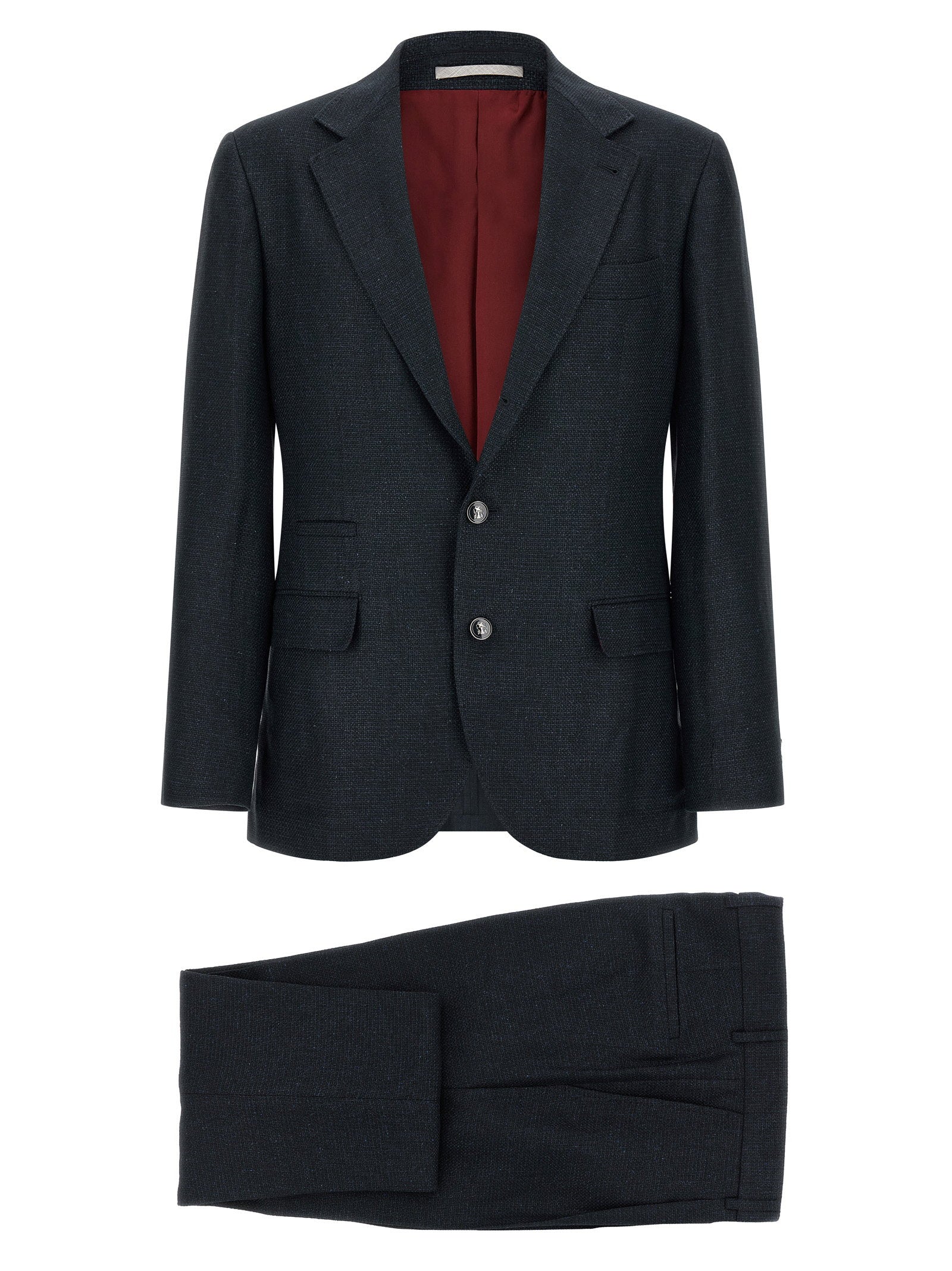 Brunello Cucinelli Men's Hopsack Dress