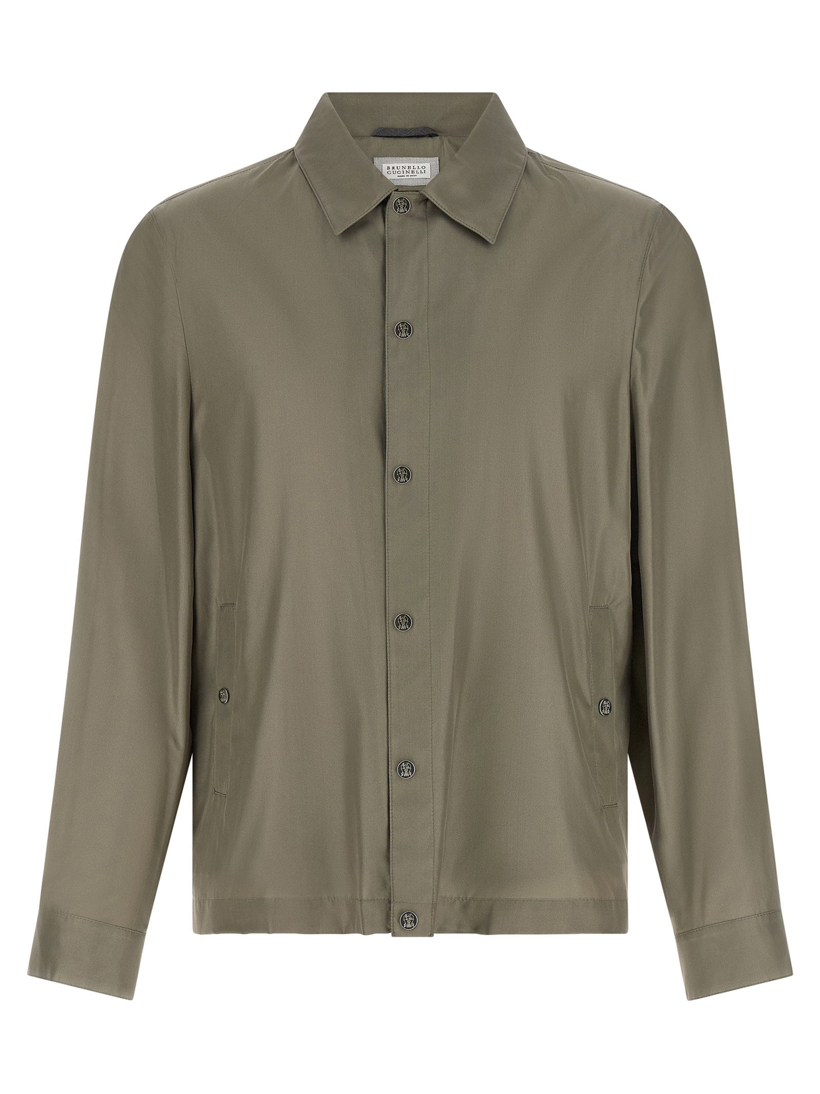 Brunello Cucinelli Men's Membrane Silk Jacket