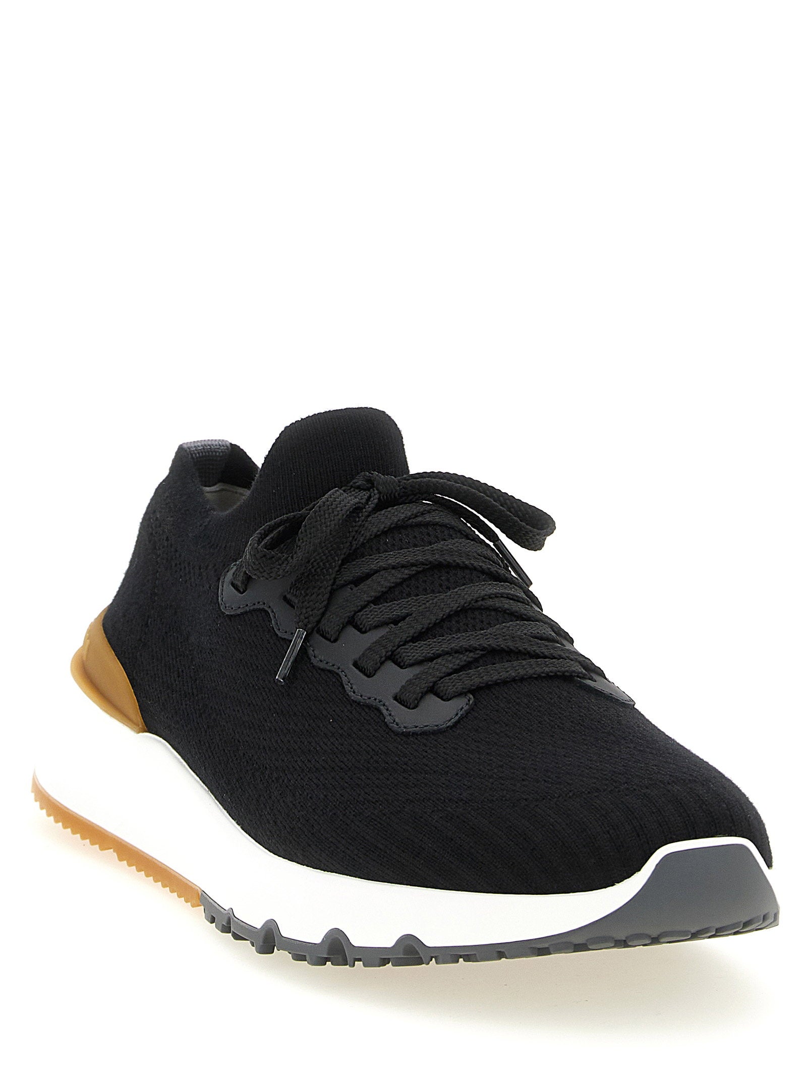 Brunello Cucinelli Men's Running Sock Sneakers