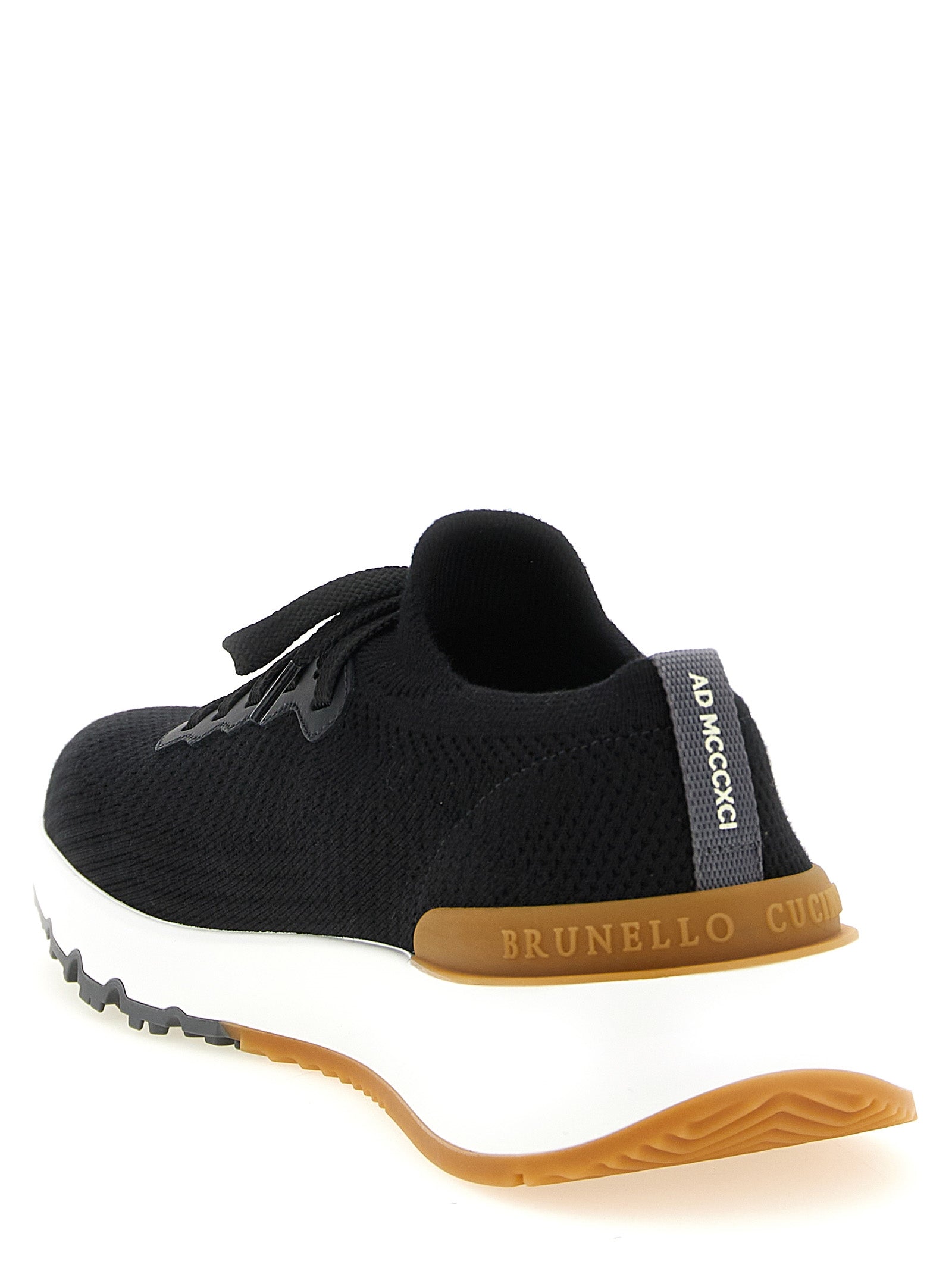 Brunello Cucinelli Men's Running Sock Sneakers