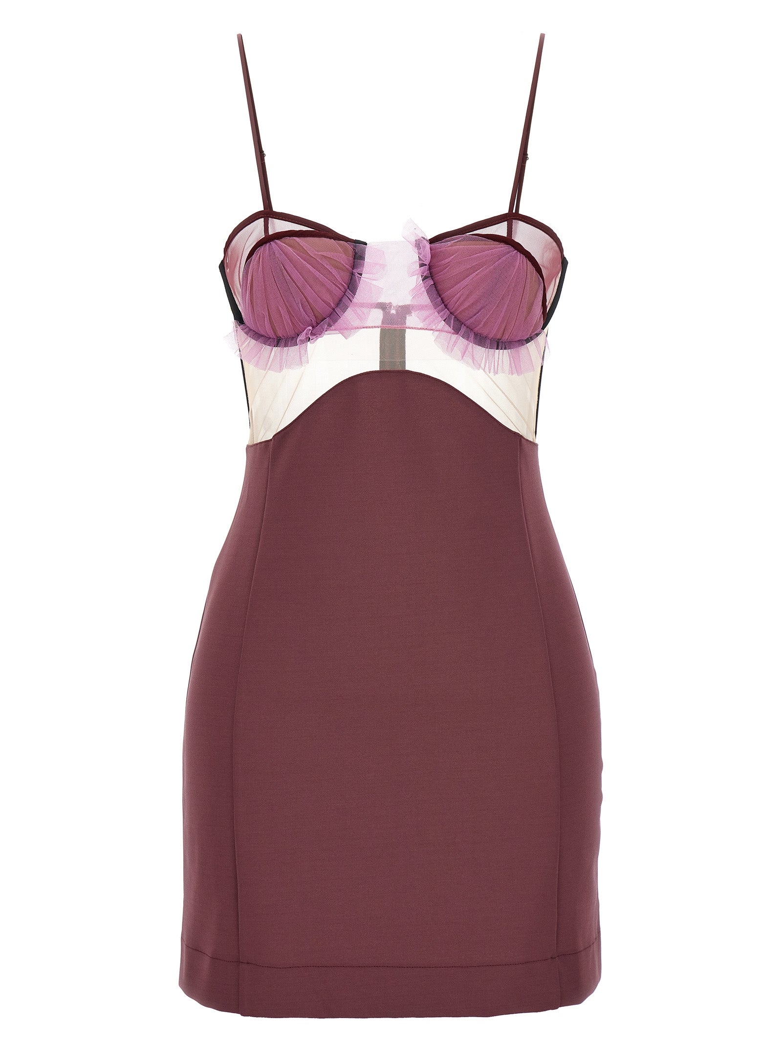 Nensi Dojaka Women's Explosive Flower Bra Dress