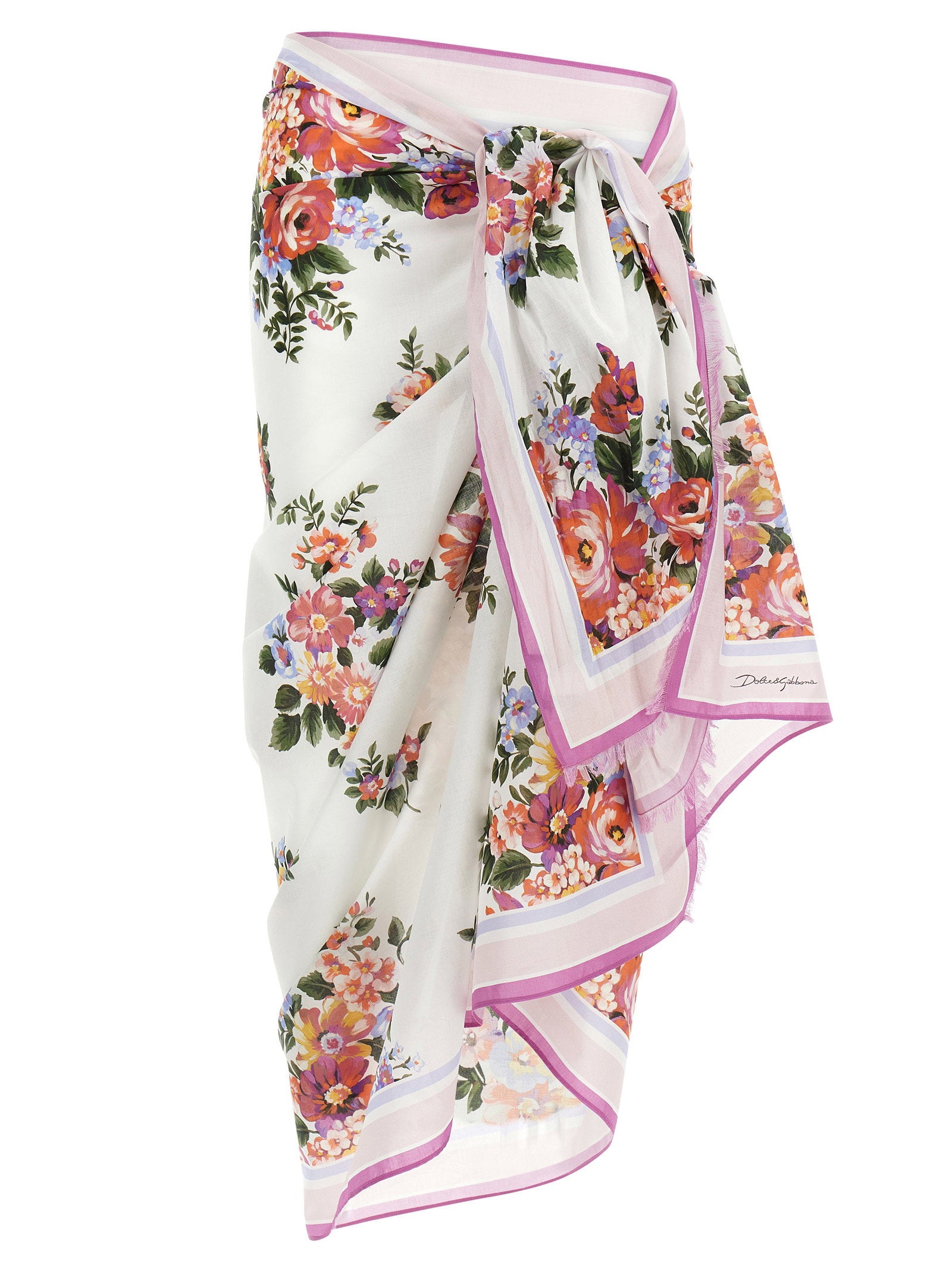 Dolce & Gabbana Women's Bouquet Sarong Skirt