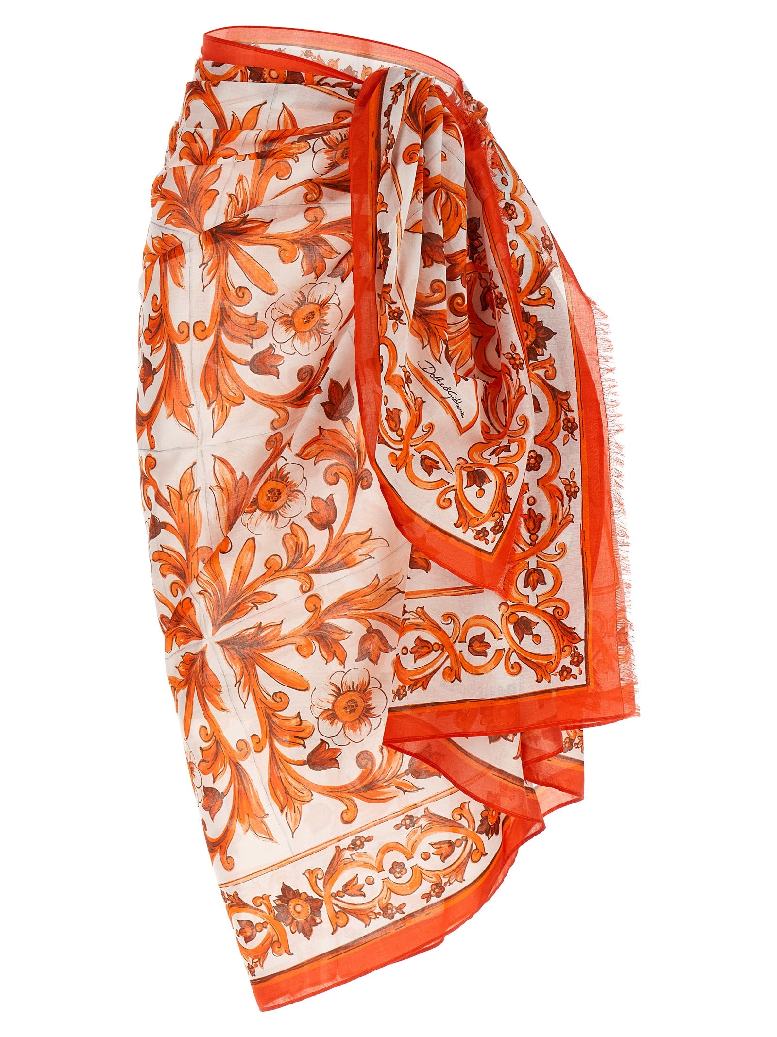 Dolce & Gabbana Women's Maiolica Sarong Skirt
