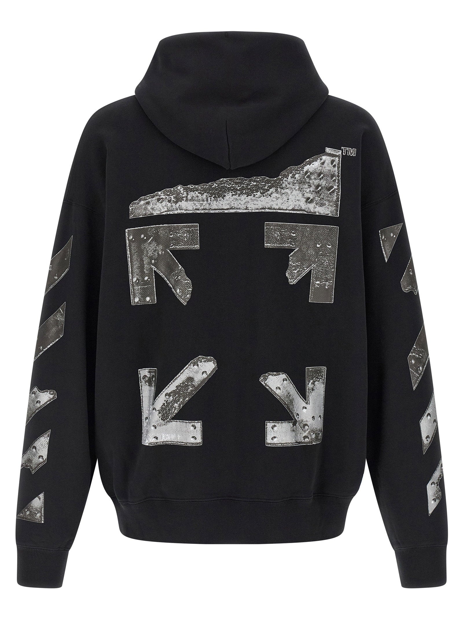 Off White Men's Metal Arrow Skate Hoodie