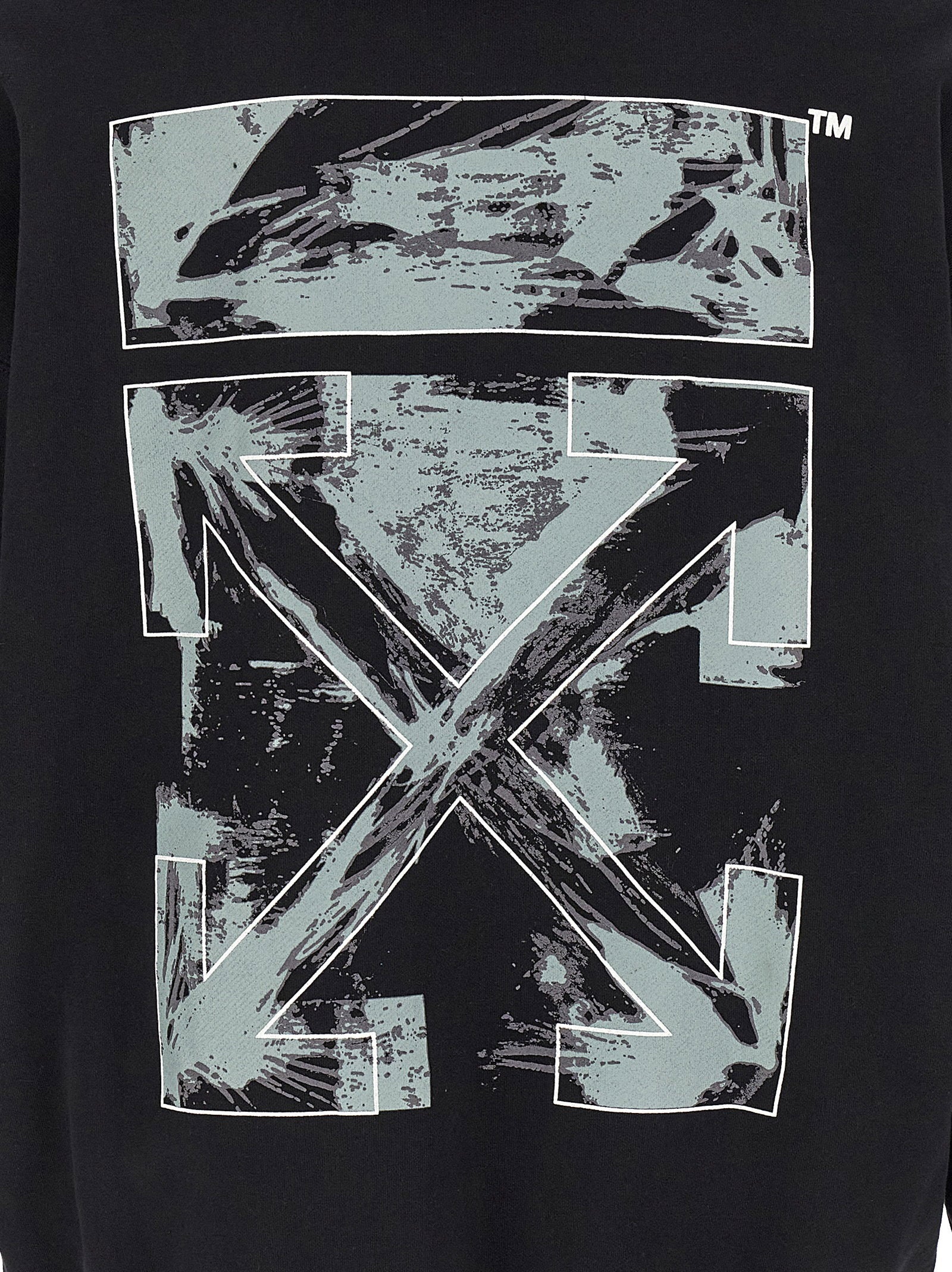 Off White Men's Paint Arrow Skate Hoodie