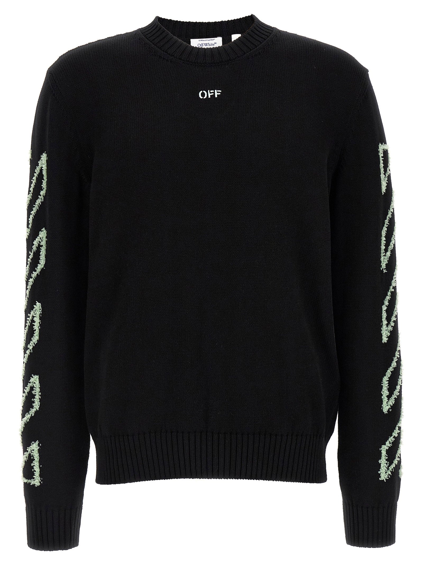 Off White Men's Diag Outline Sweater