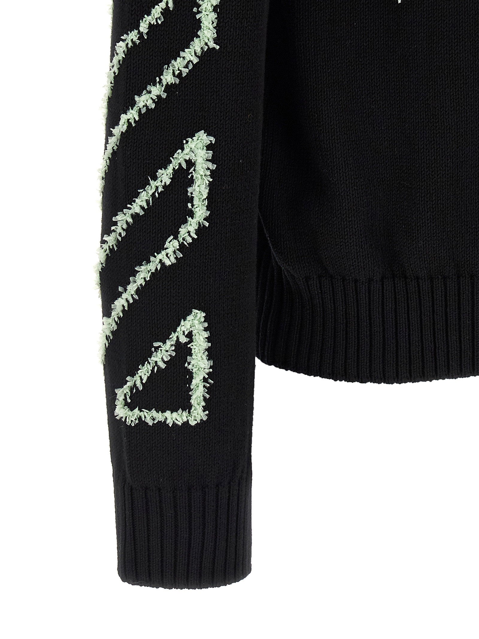 Off White Men's Diag Outline Sweater