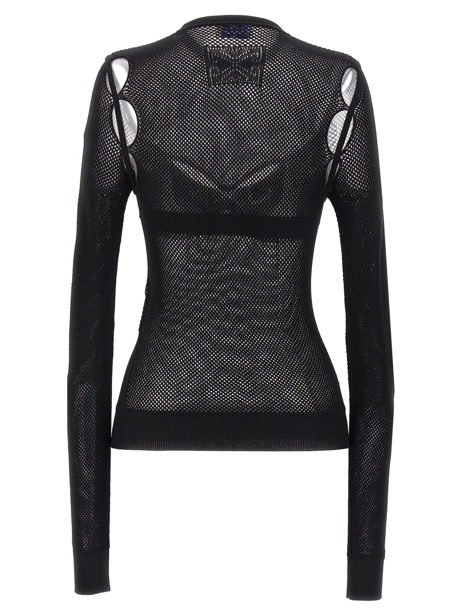 Off White Women's Net Arrow Bralette Top