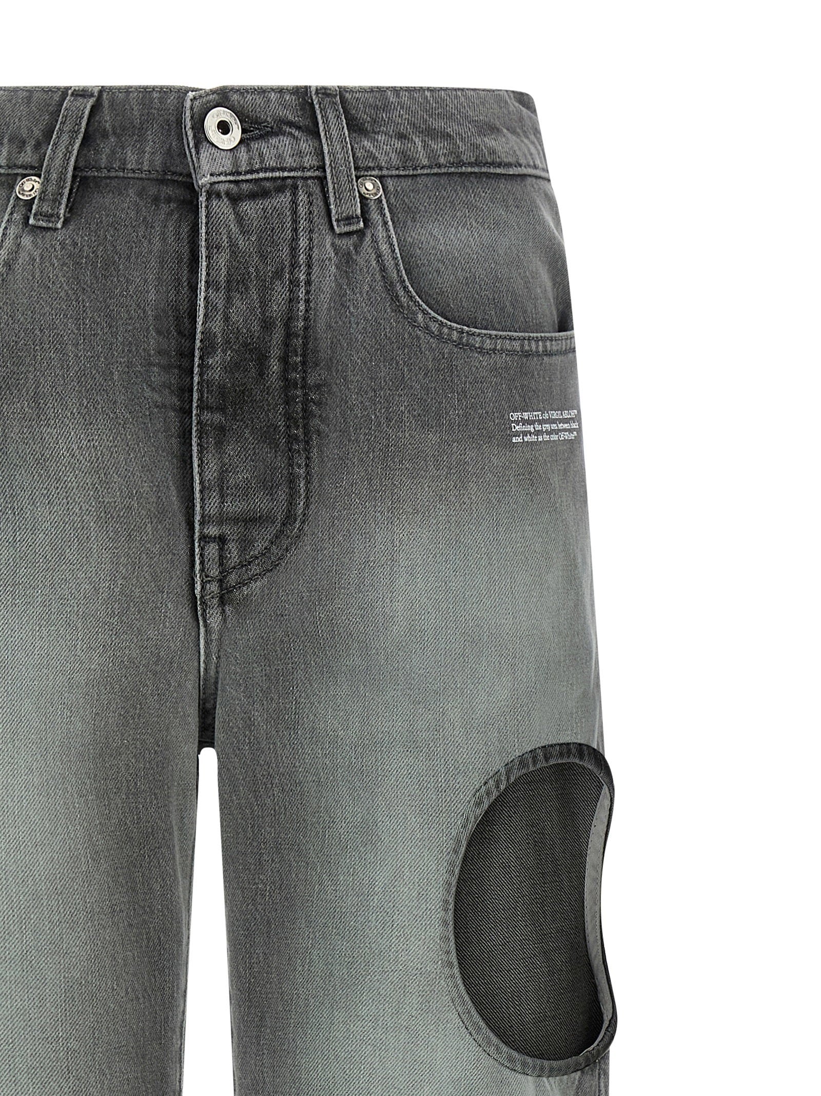 Off White Women's Spray New Meteor Jeans