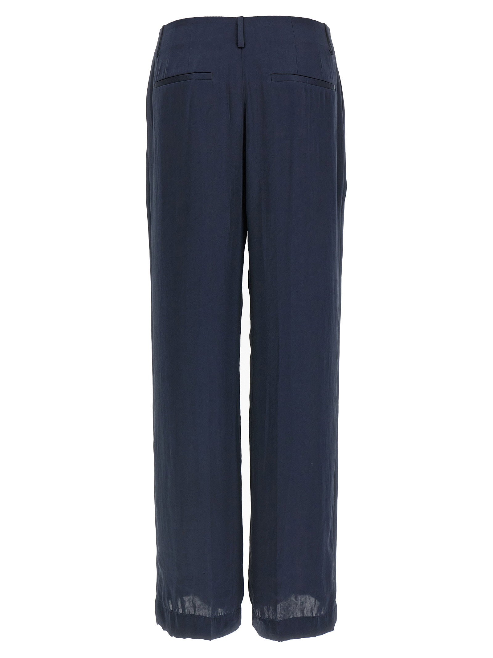 Theory Women's Silk Effect Trousers