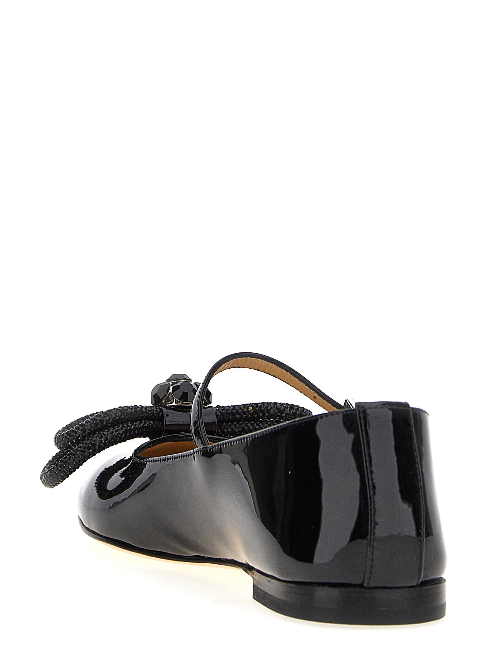 Mach & Mach Women's Double Bow Ballet Flats