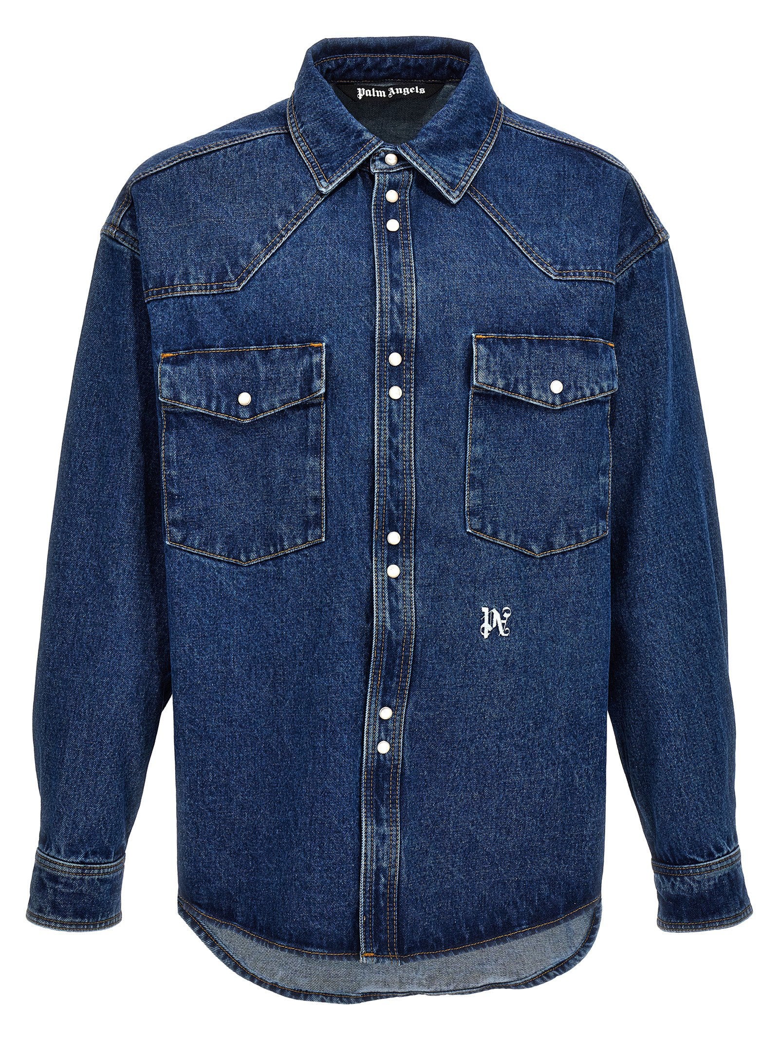 Palm Angels Men's Lw Monogram Jacket