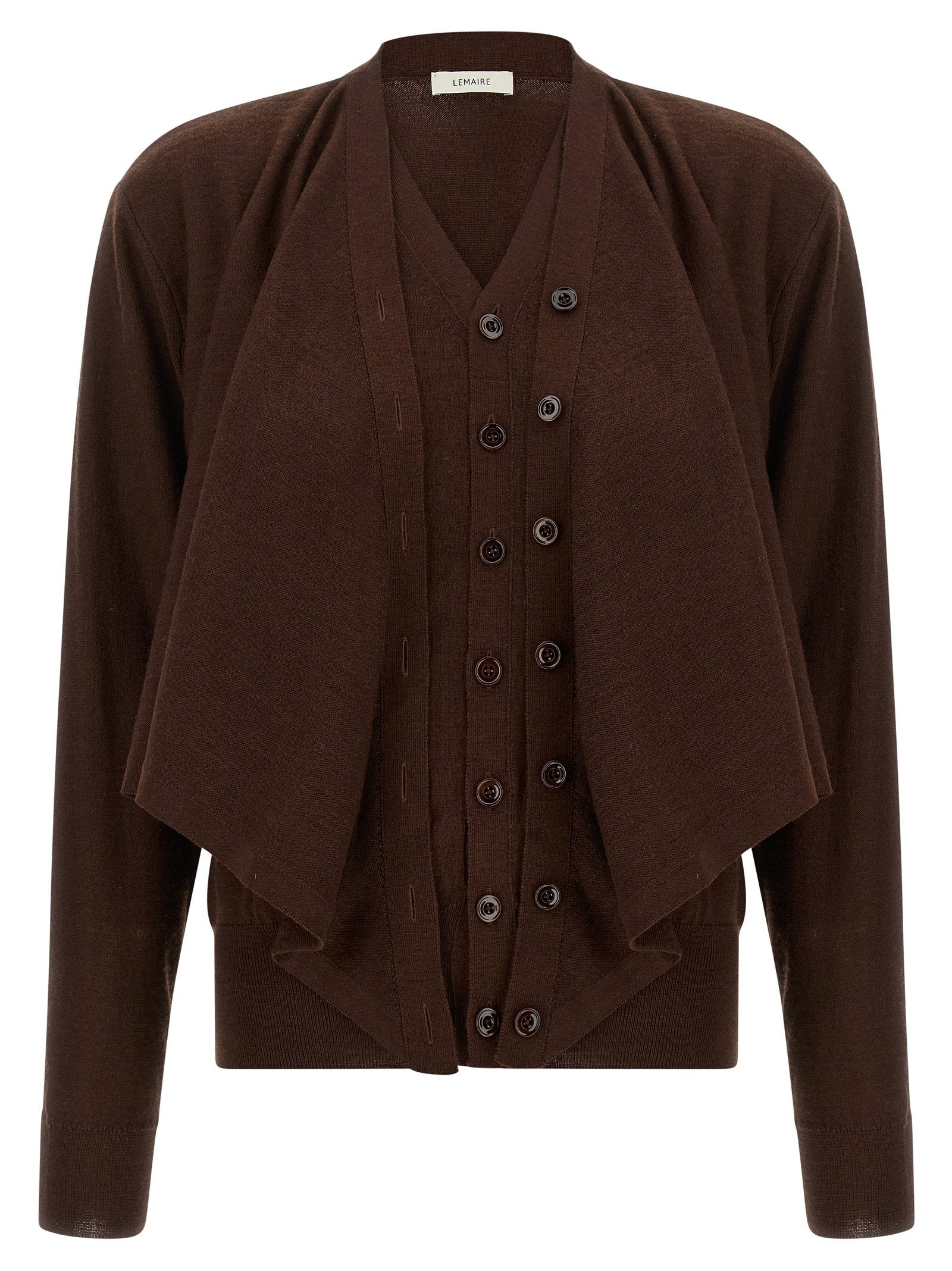 Lemaire Women's Trompe Loeil Effect Cardigan