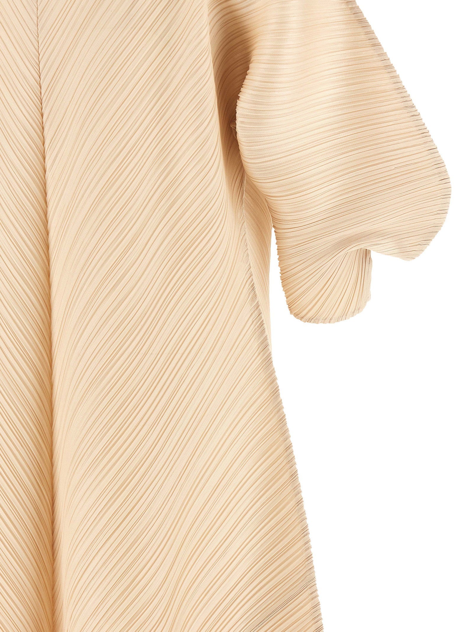 Pleats Please Issey Miyake Women's Sculptural Sleeve Dress